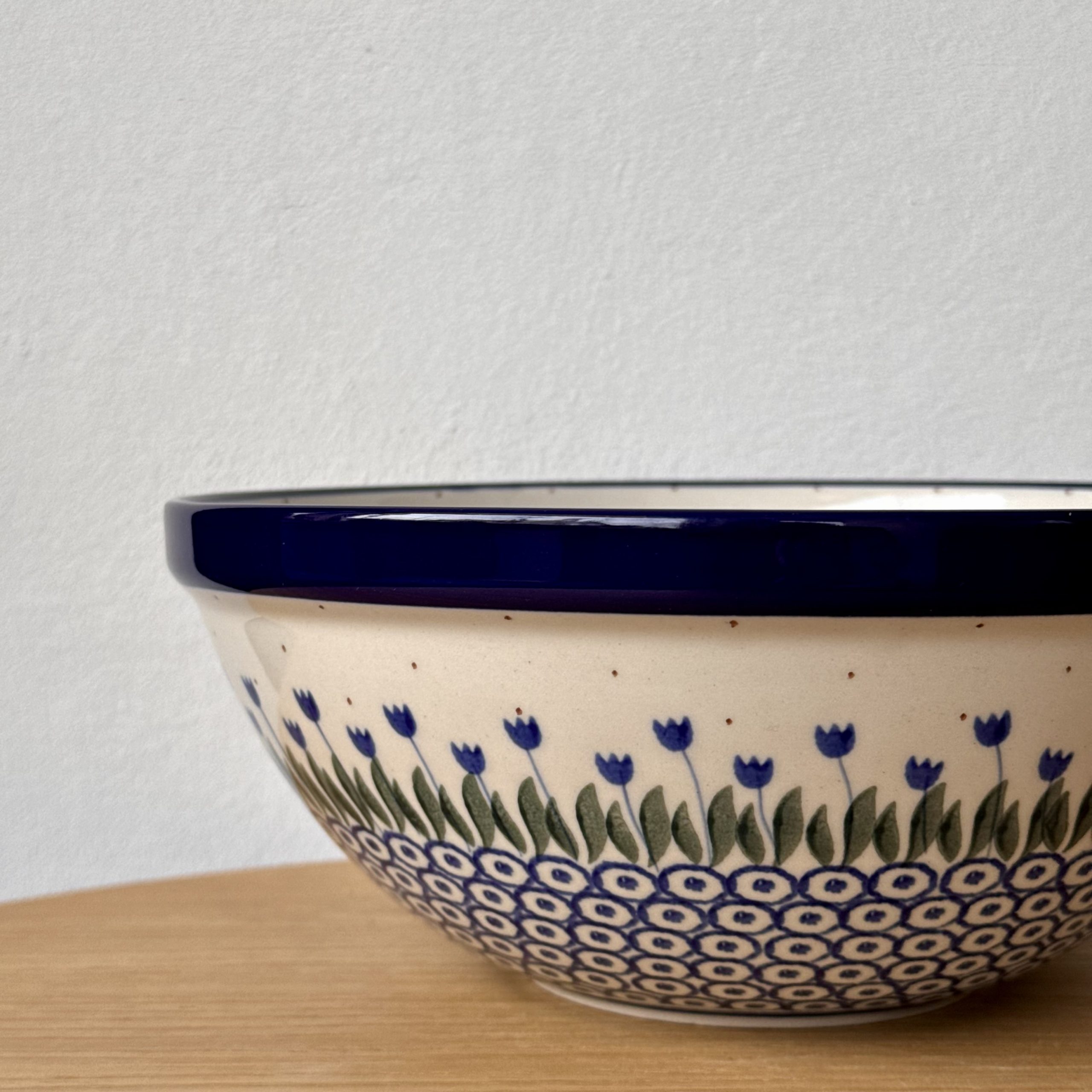 Miska ceramiczna (056) - śr 23,5cm - 490AX Tulipany - obrazek 2