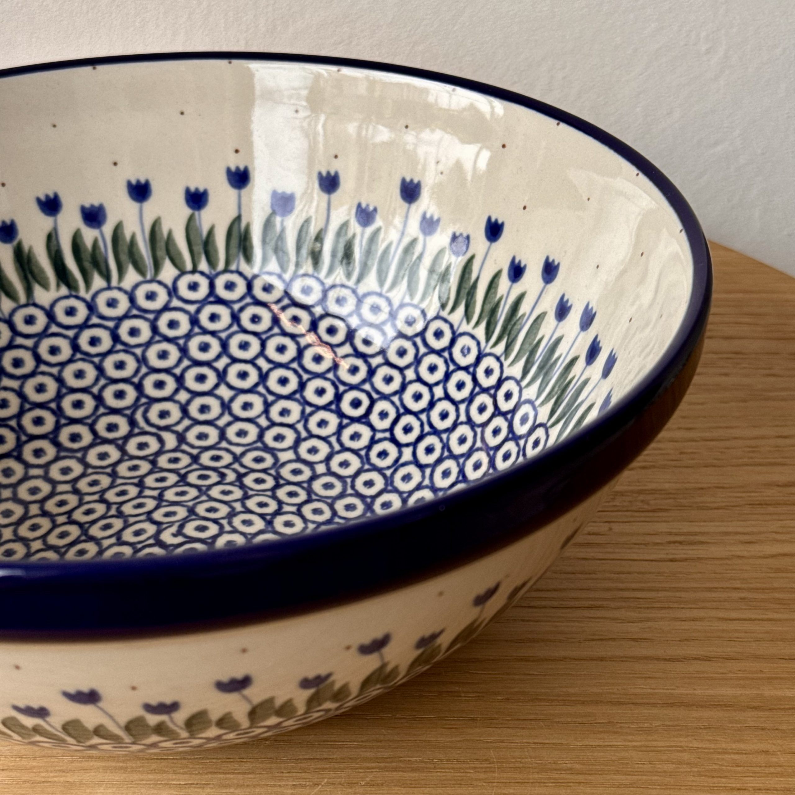Miska ceramiczna (056) - śr 23,5cm - 490AX Tulipany - obrazek 4