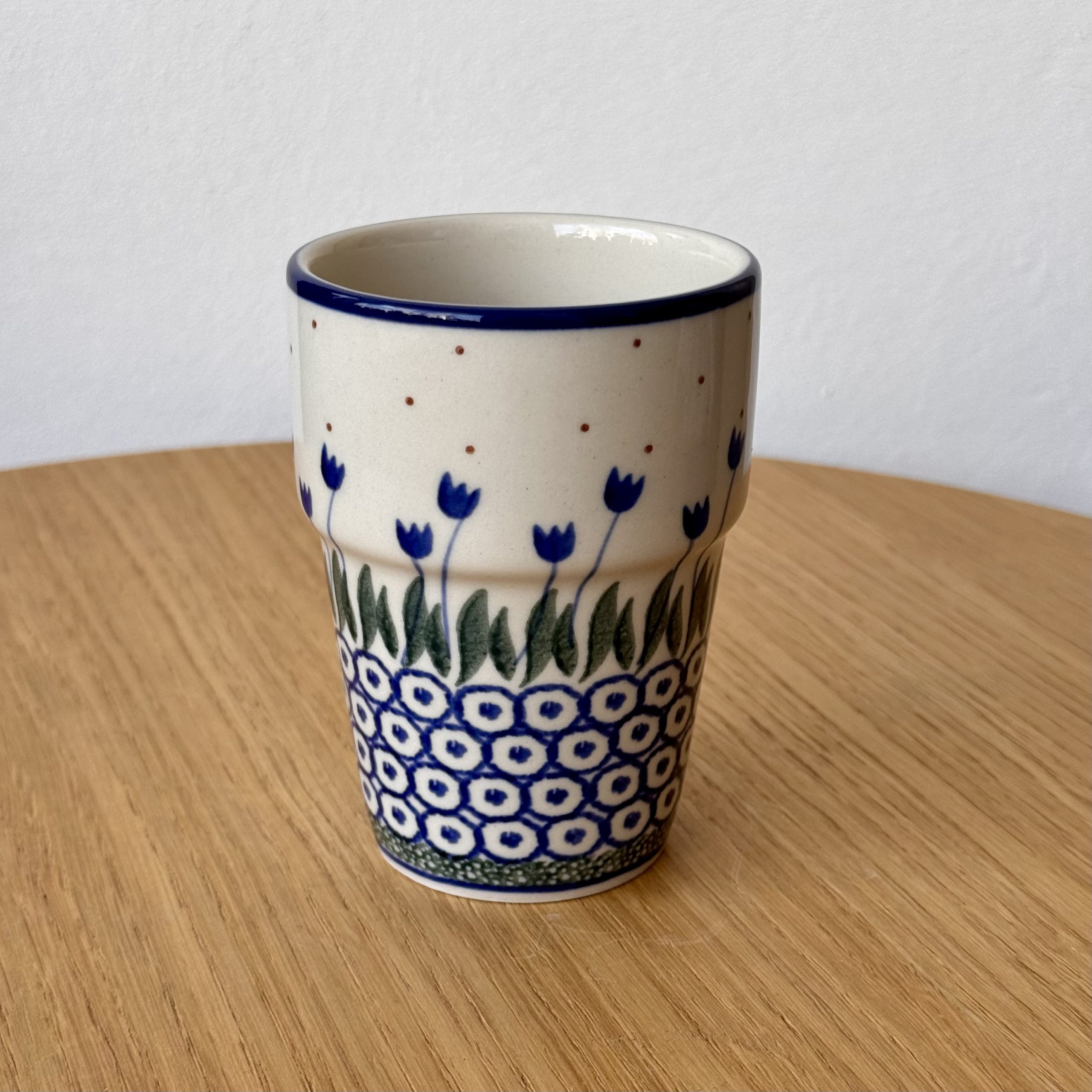Kubek ceramiczny barowy (071) - 200 ml - 490AX Tulipany