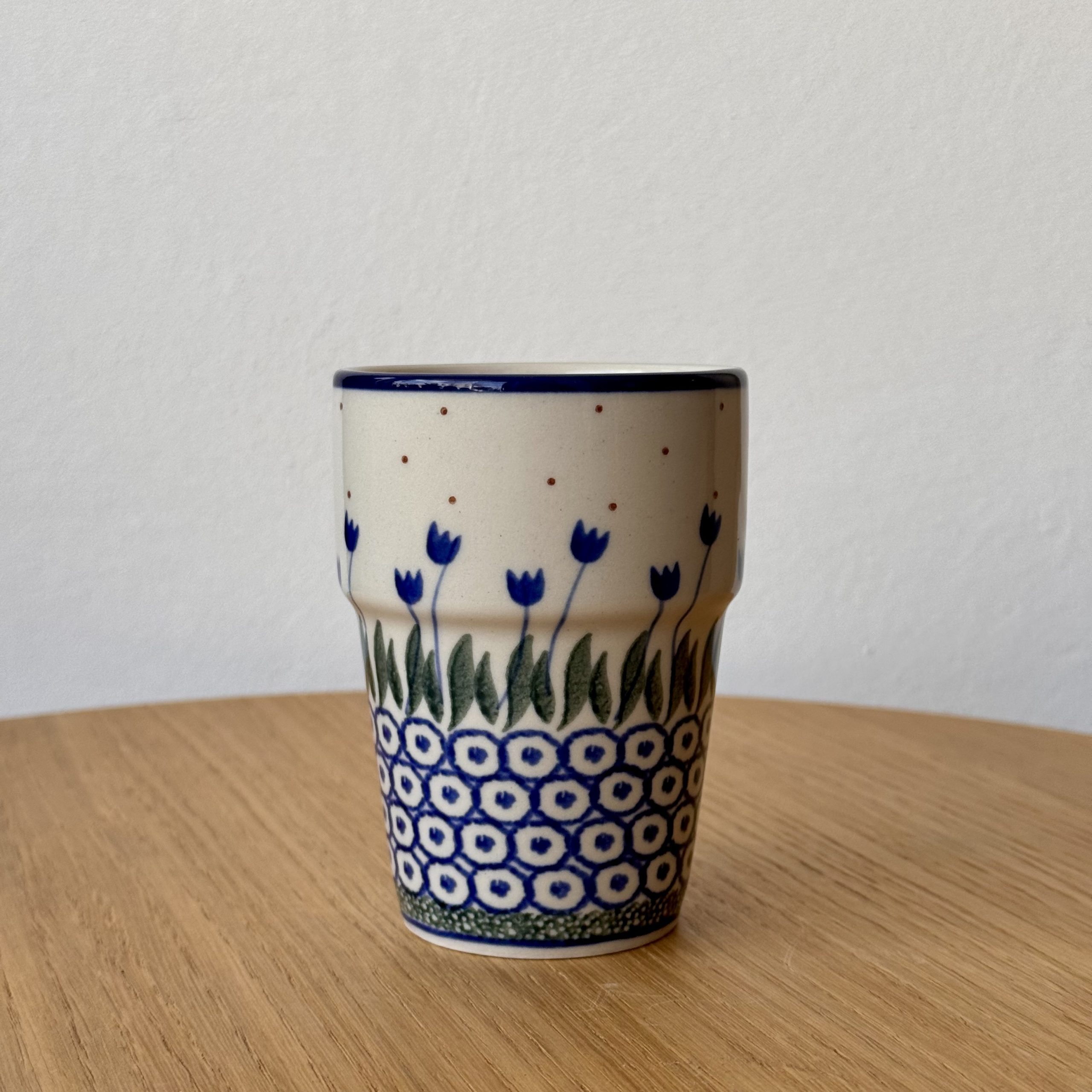 Kubek ceramiczny barowy (071) - 200 ml - 490AX Tulipany - obrazek 2