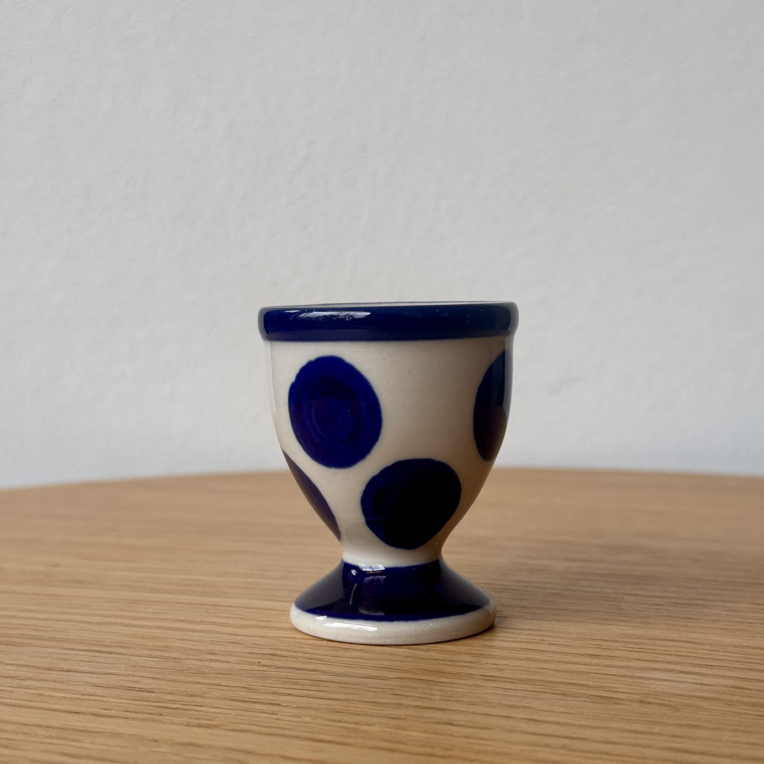 Kieliszek do jajek (106) - wys 6cm - 36X Grochy