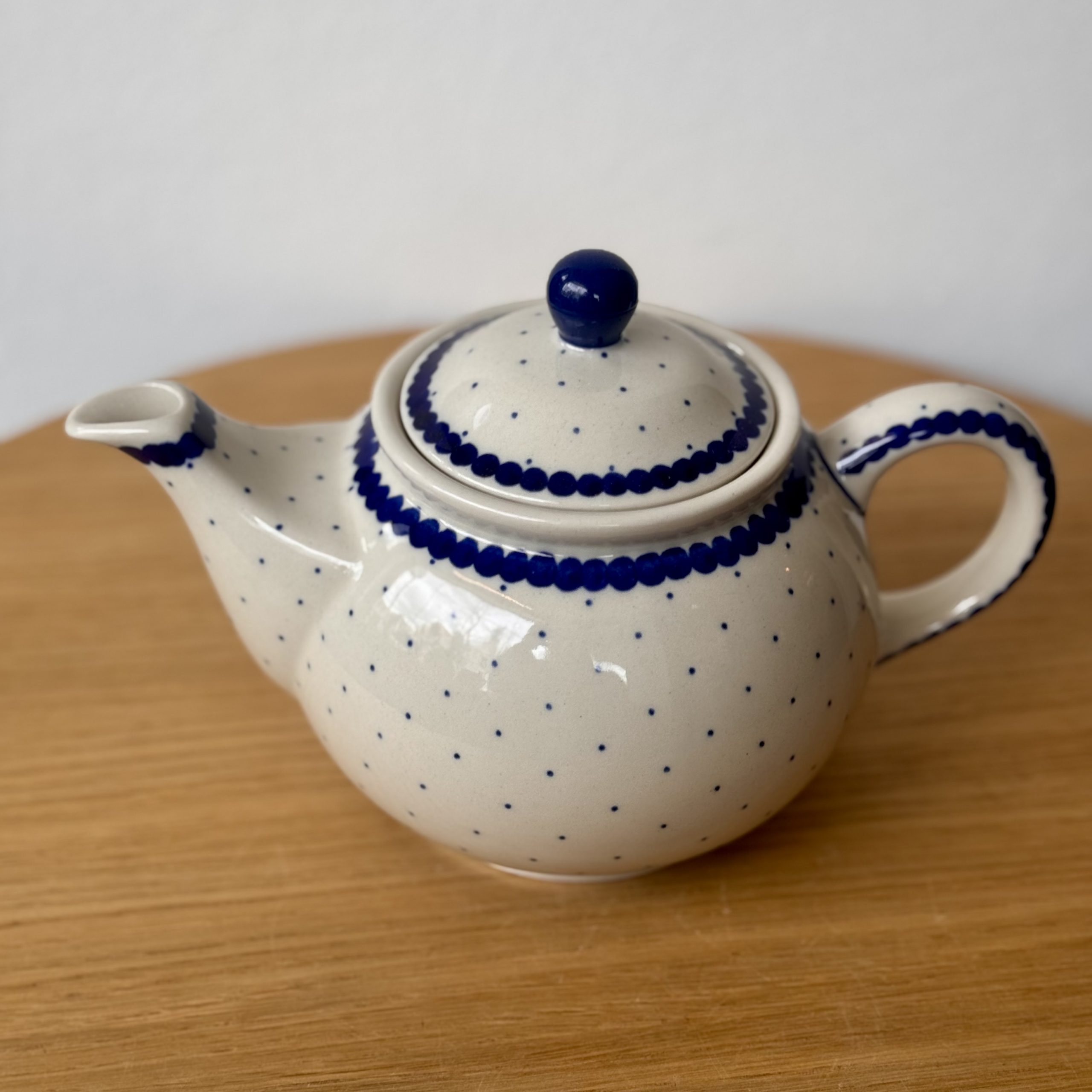 Czajnik (264) - 900 ml - 61A Mini kropka niebieska - obrazek 2
