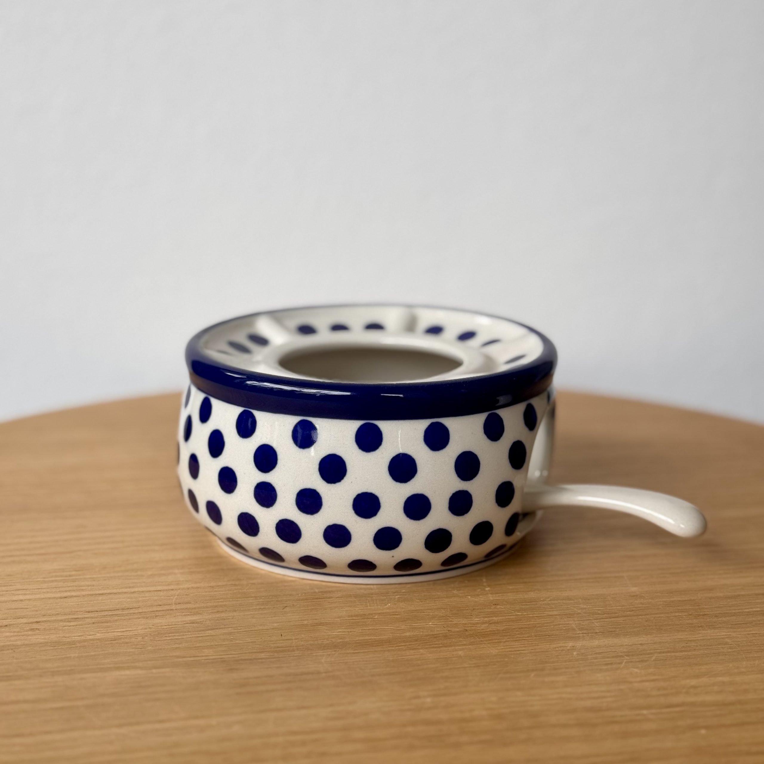 Podgrzewacz ceramiczny średni (374) - śr 13 cm - 61X Kropki - obrazek 5