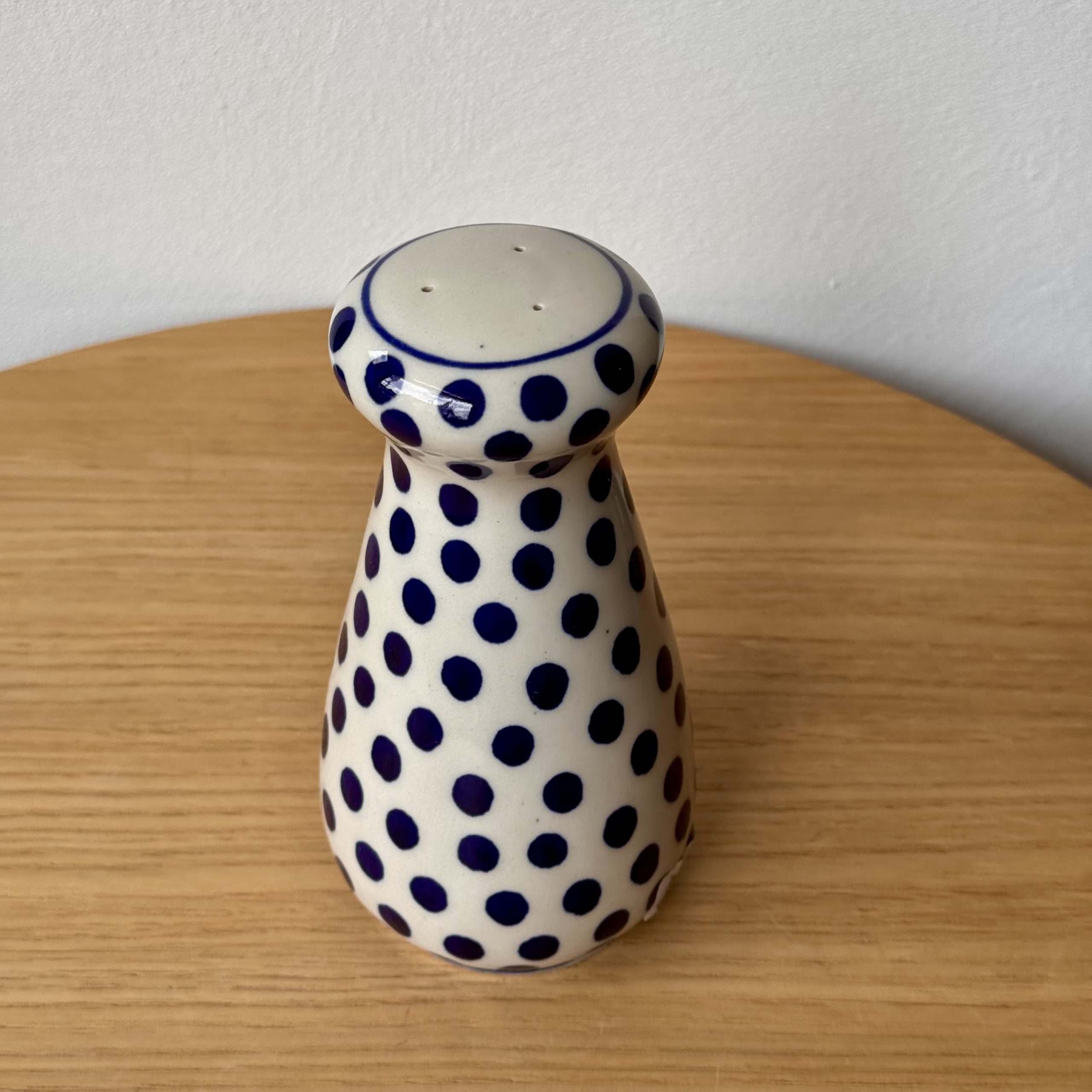 Pojemnik na pieprz (528) - wys 14,5 cm - 61X Kropki - obrazek 3