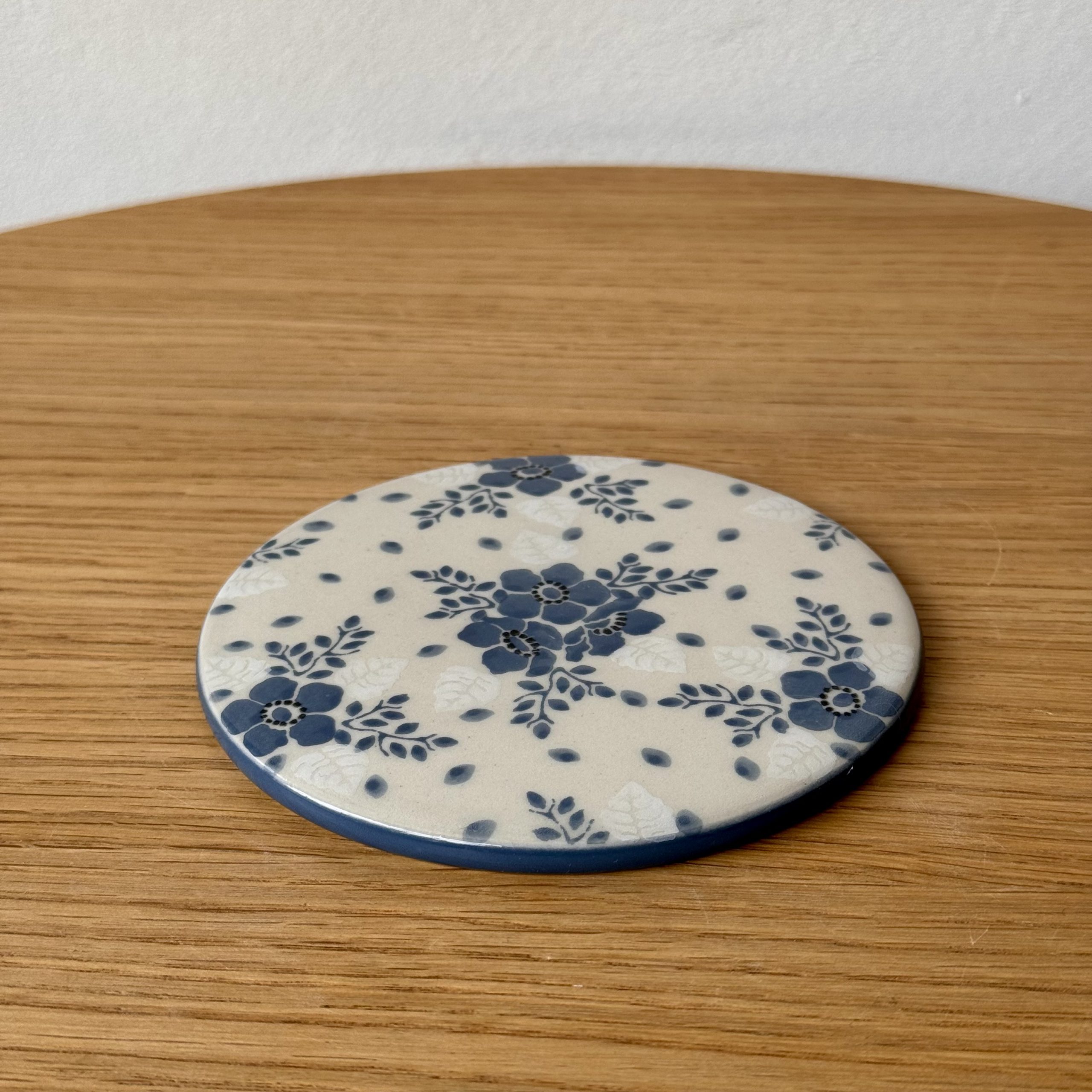 Podstawka pod kubek (580) - śr 11,5 cm - 2374 Jeans - obrazek 2