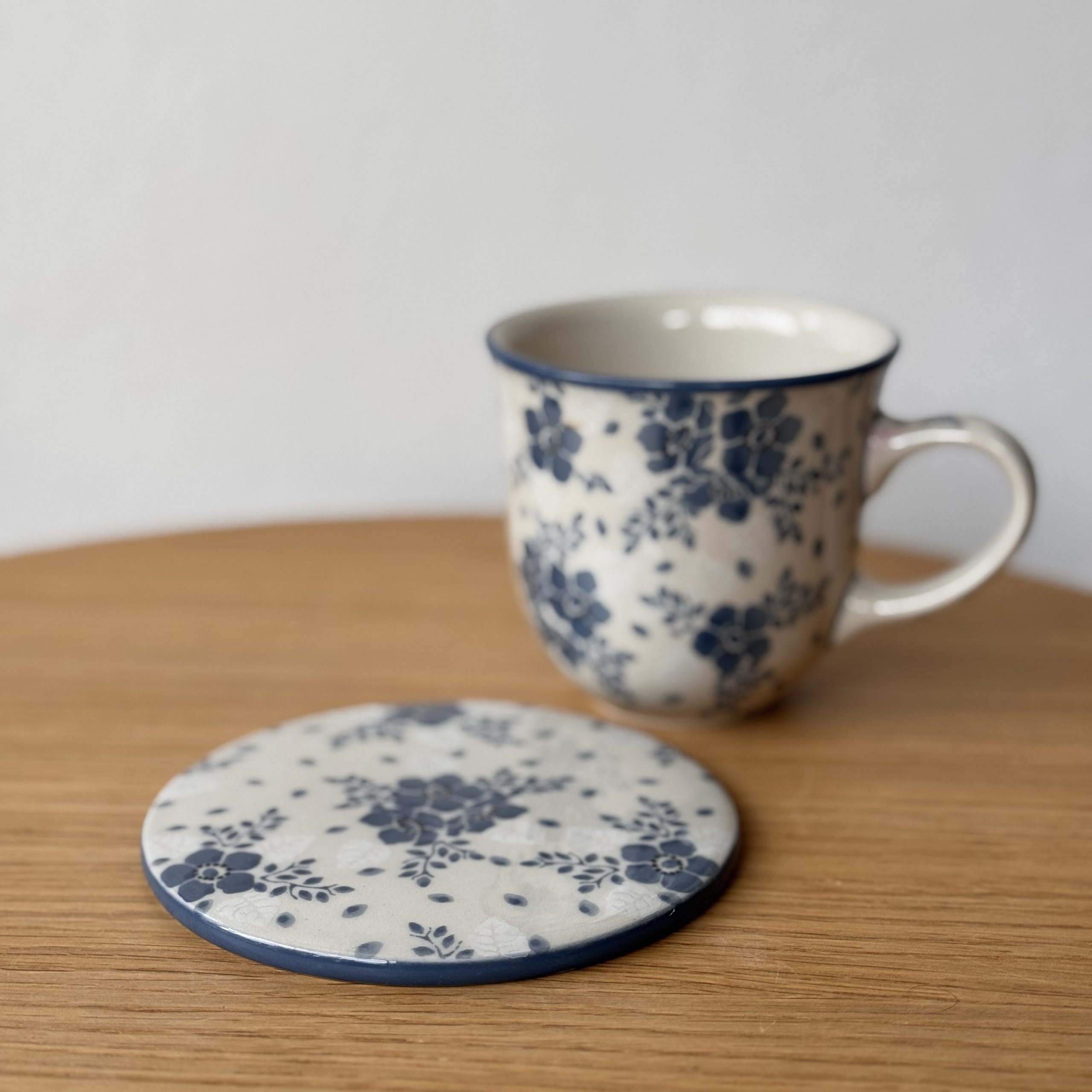 Podstawka pod kubek (580) - śr 11,5 cm - 2374 Jeans - obrazek 3