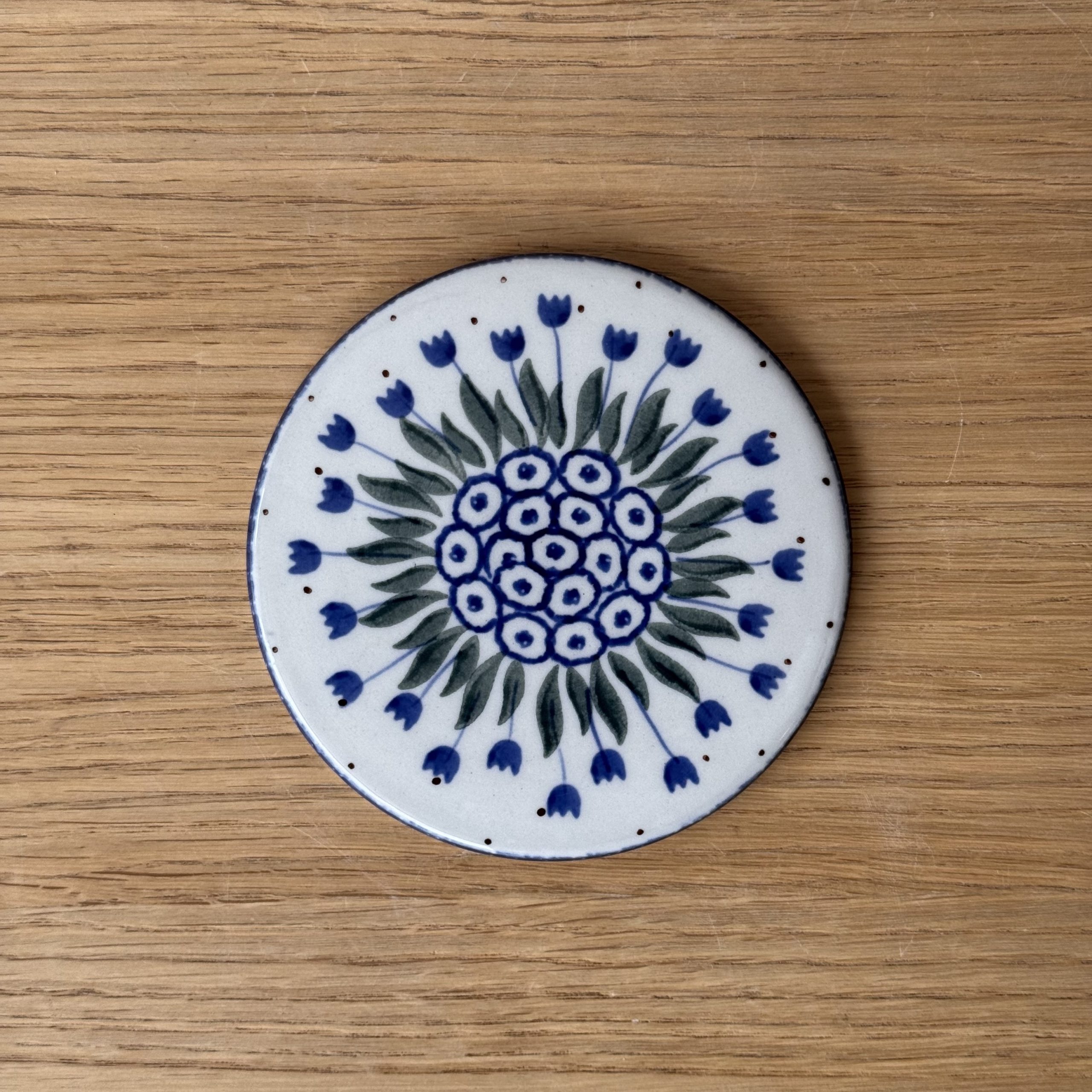 Podstawka pod kubek (580) - śr 11,5 cm - 490AX Tulipany