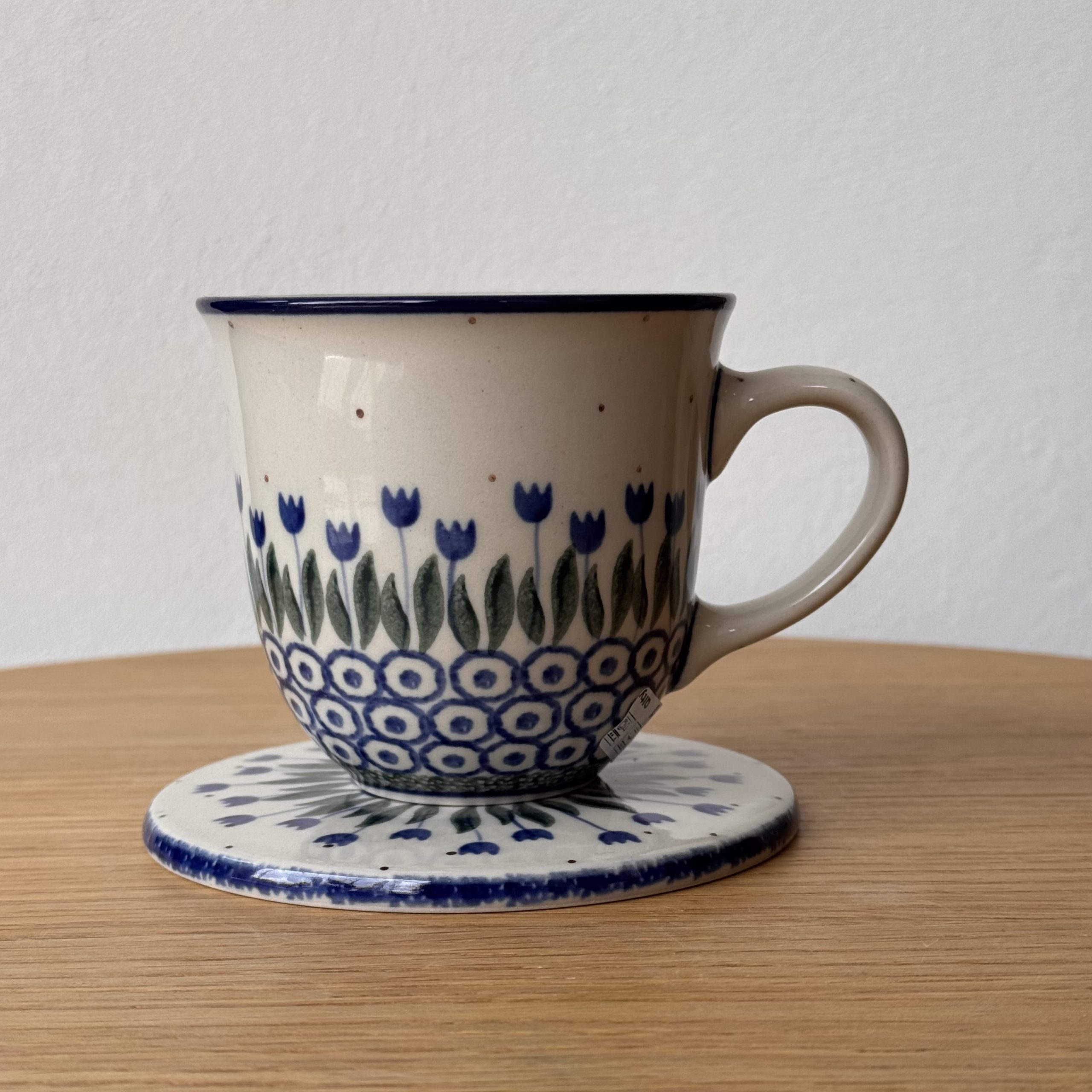 Podstawka pod kubek (580) - śr 11,5 cm - 490AX Tulipany - obrazek 4