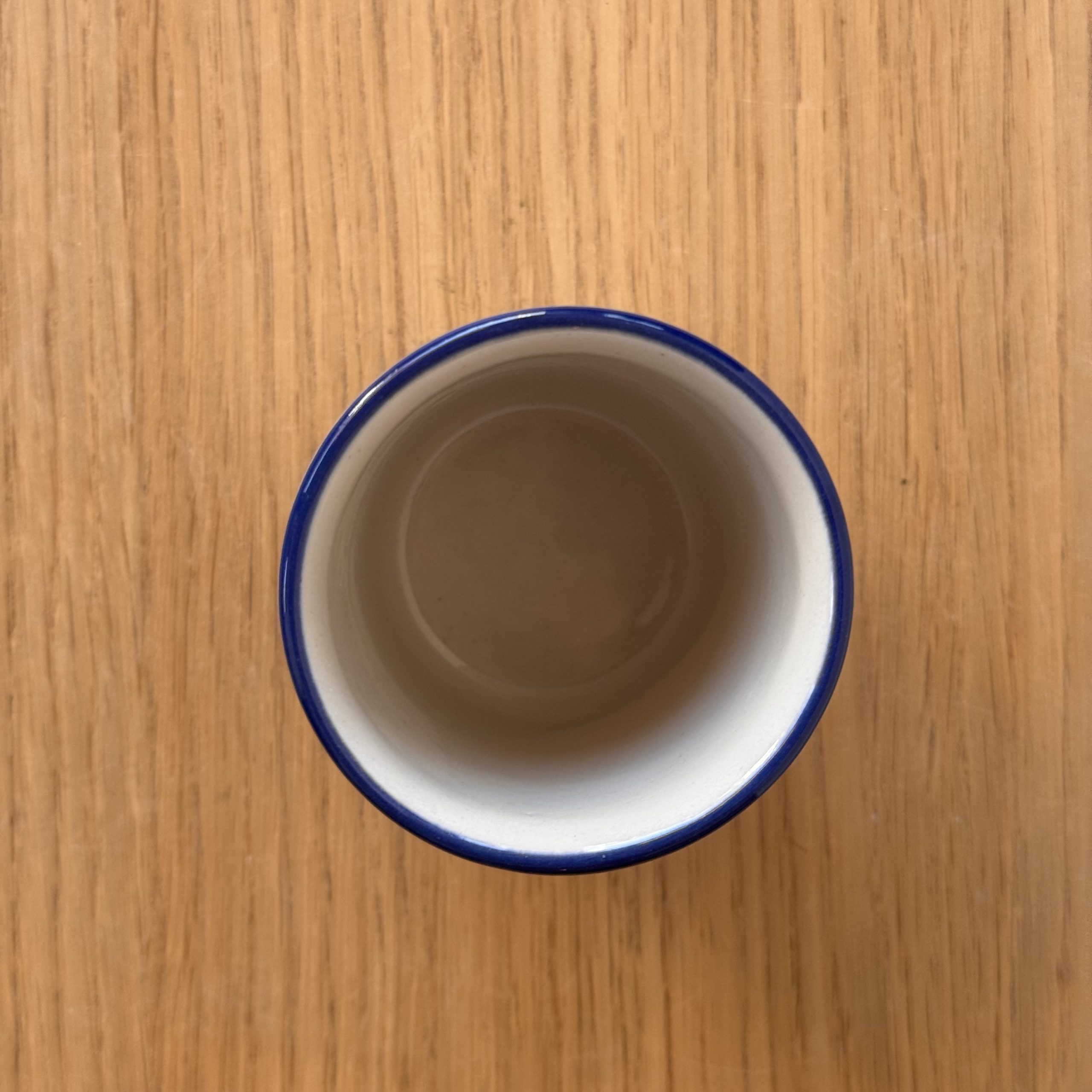 Kubek ceramiczny (728) - 140 ml - 2661X Niebieskie maki - obrazek 4