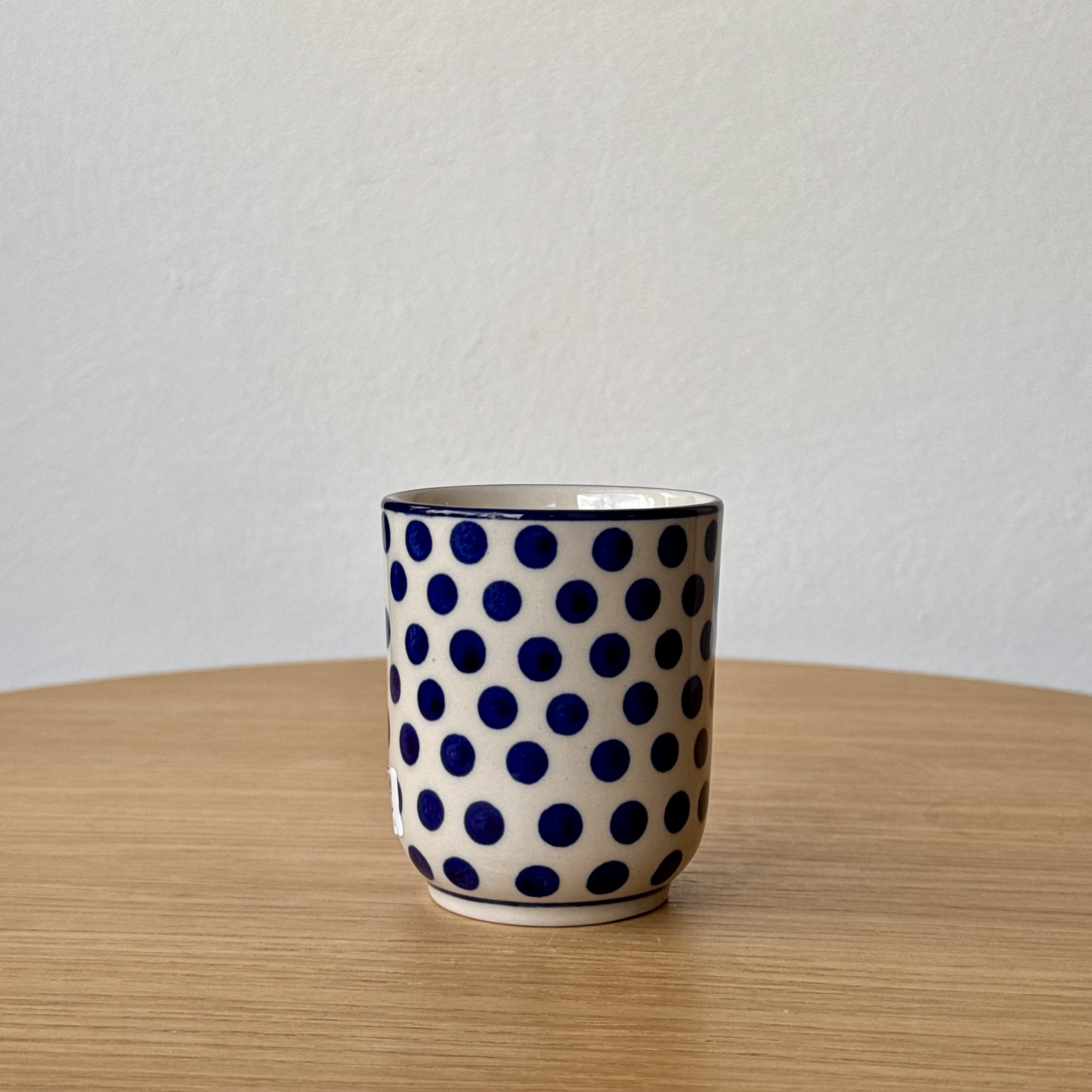 Kubek ceramiczny (728) - 140 ml - 61X Kropki