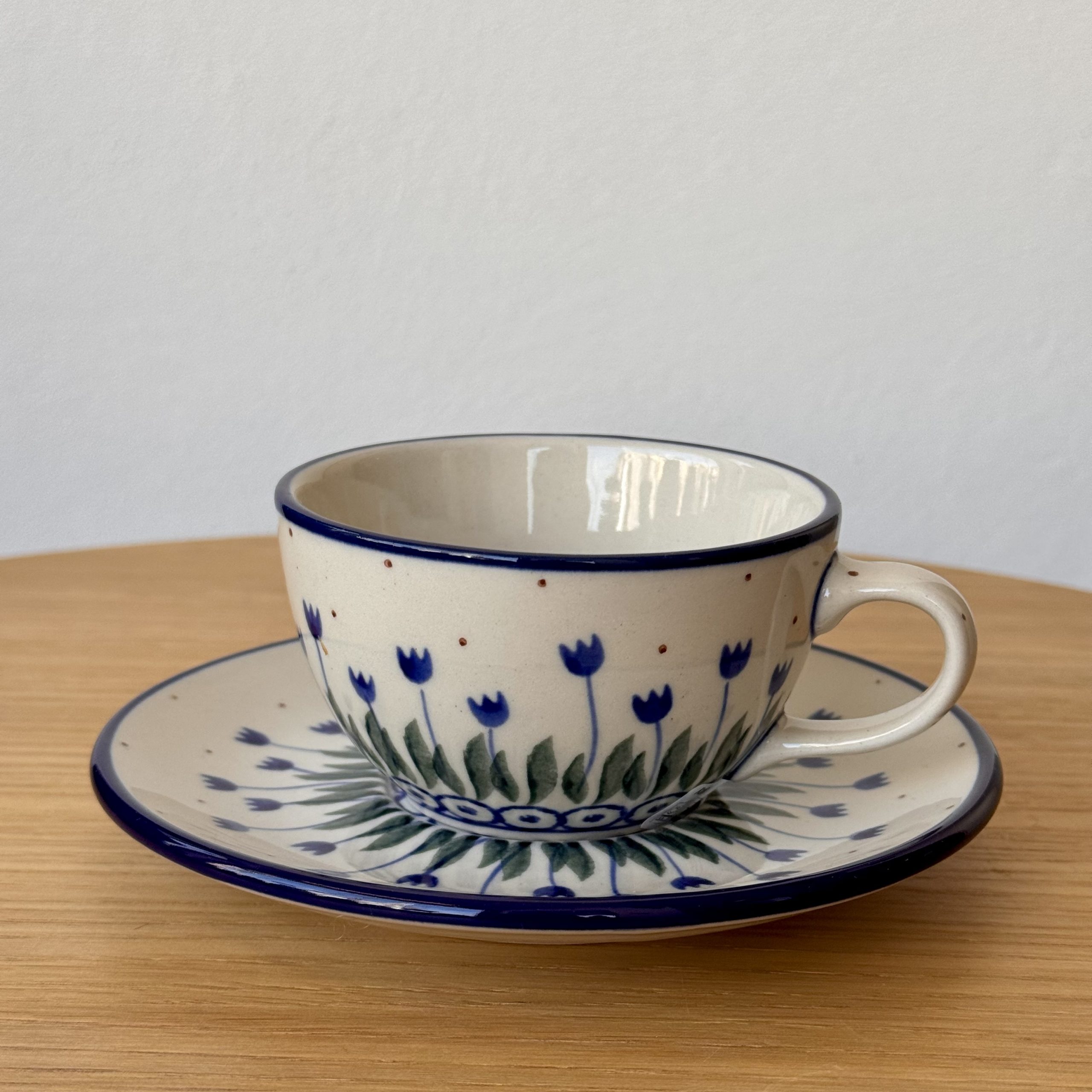 Filiżanka ze spodkiem (767) - 150 ml - 490AX Tulipany