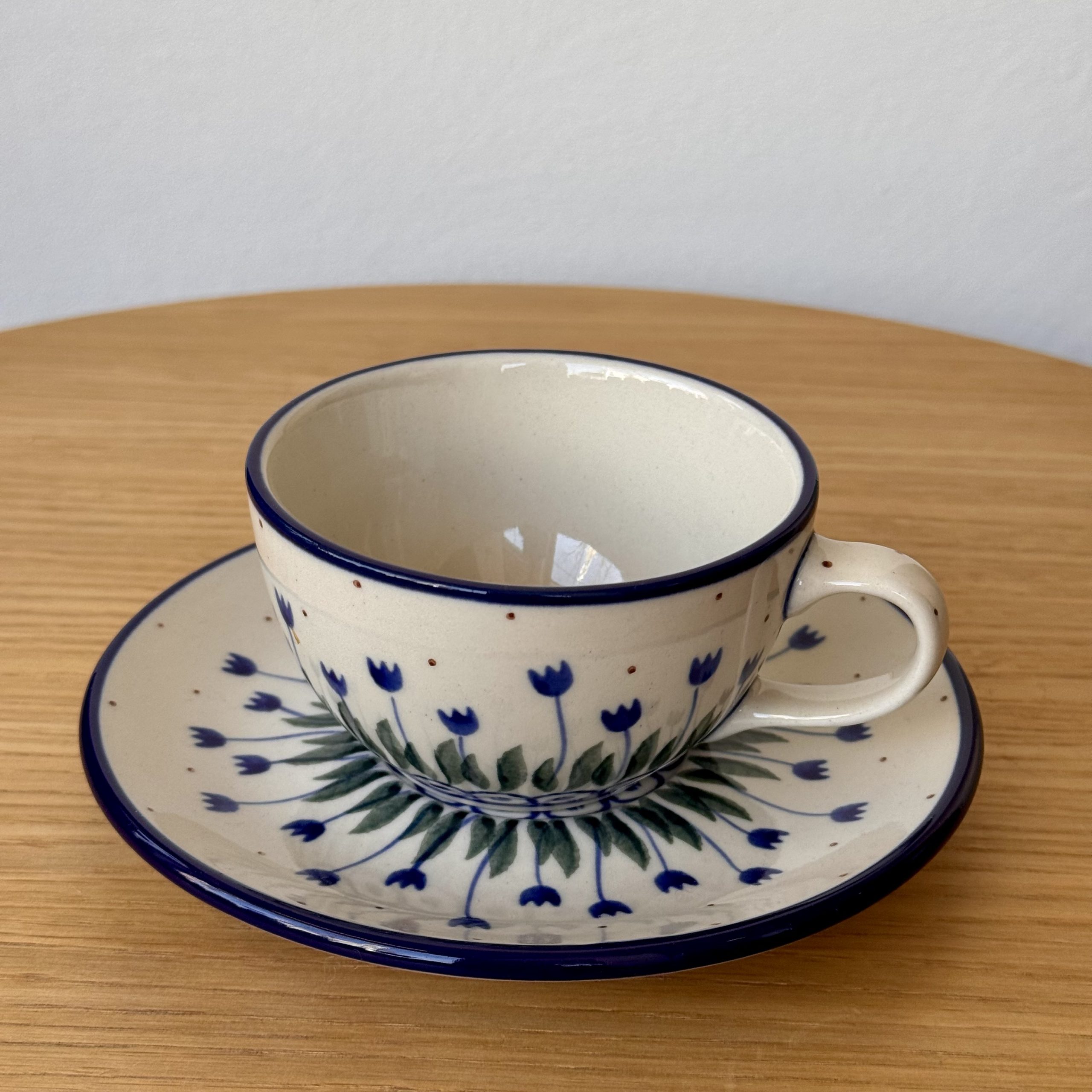 Filiżanka ze spodkiem (767) - 150 ml - 490AX Tulipany - obrazek 2