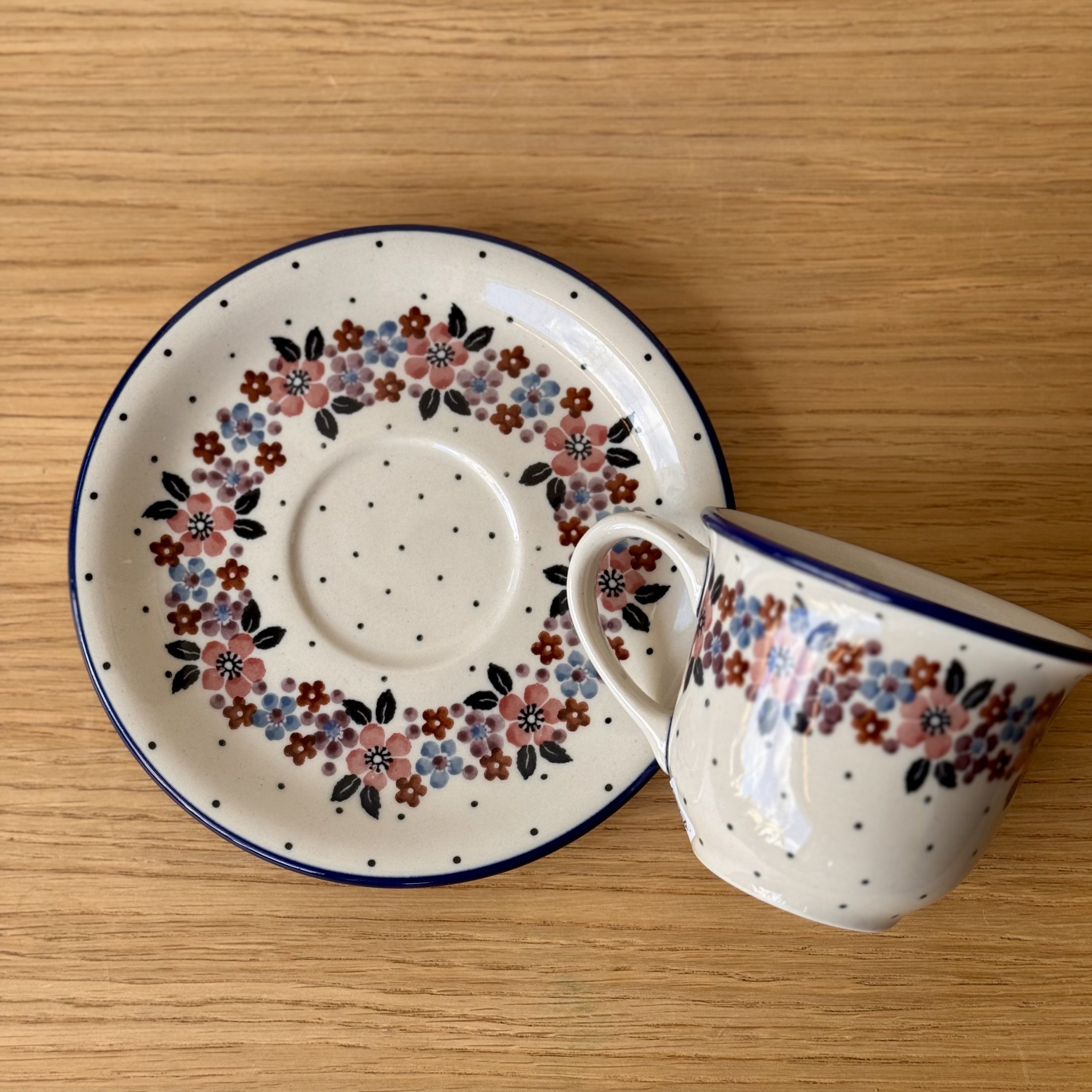 Filiżanka ze spodkiem (770) - 180 ml - 2067X Retro - obrazek 2