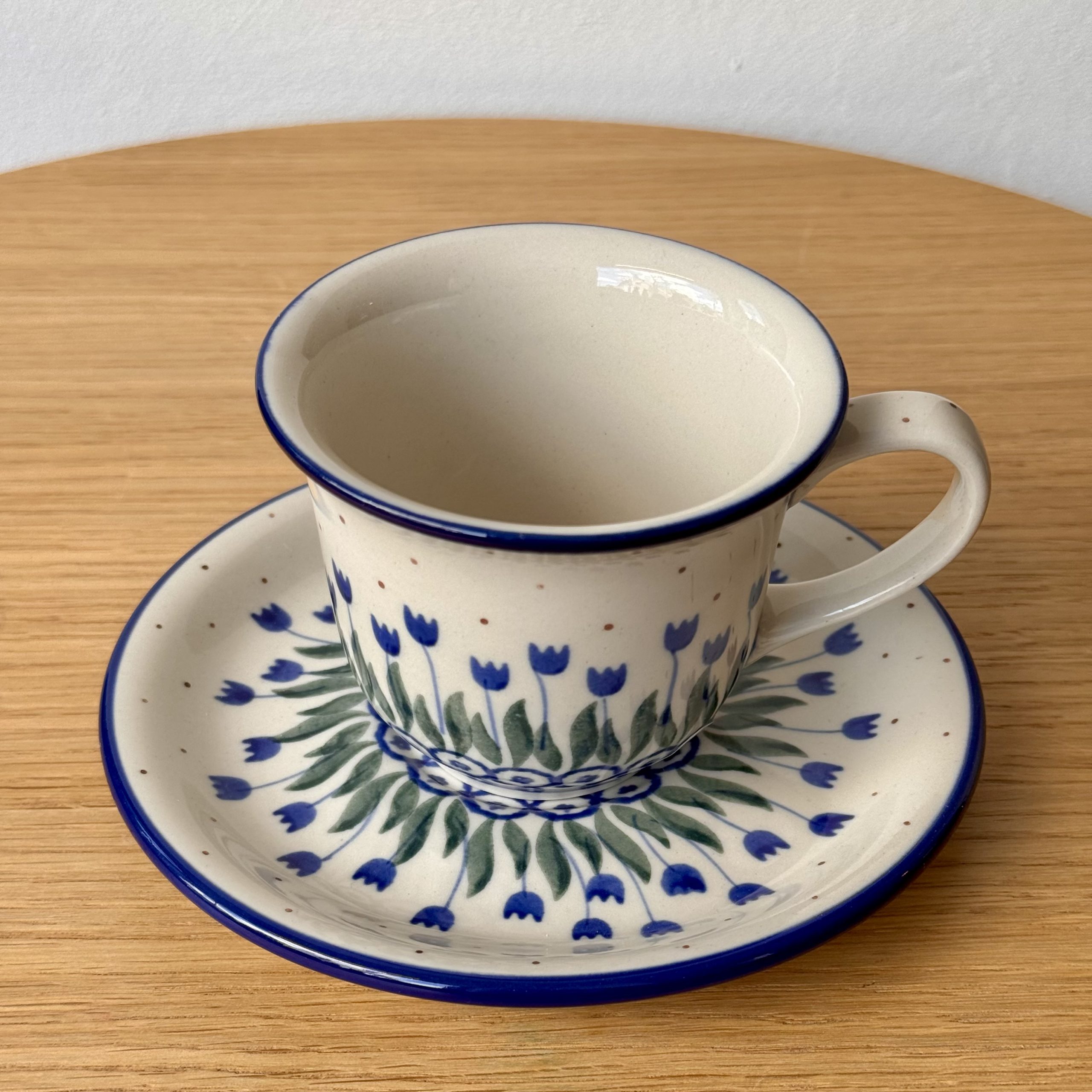 Filiżanka ze spodkiem (770) - 180 ml - 490AX Tulipany - obrazek 3