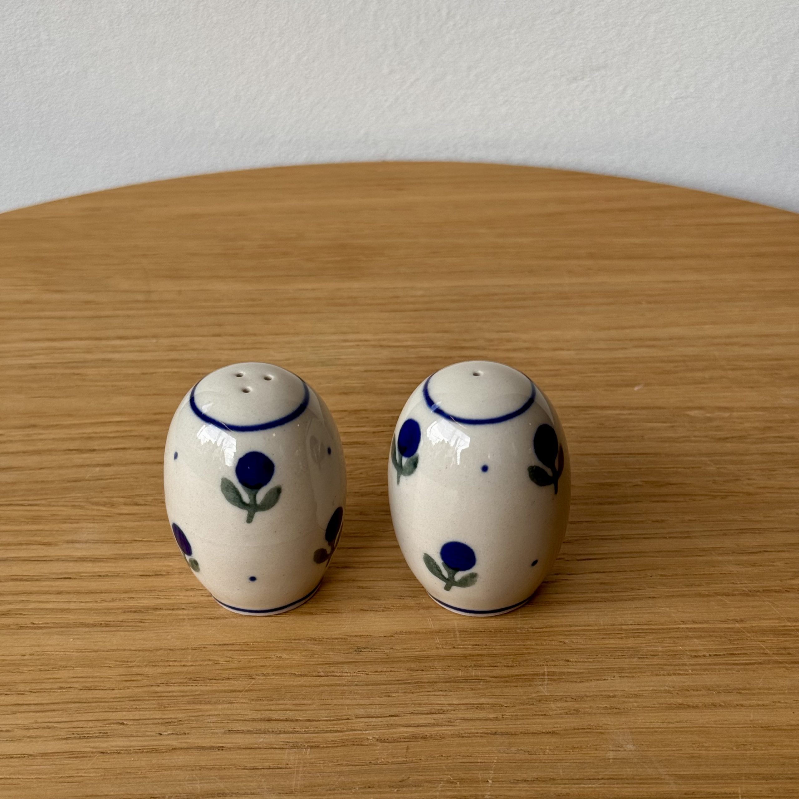 Komplet sól-pieprz (776) - wys 5 cm - 135X Borówka - obrazek 2