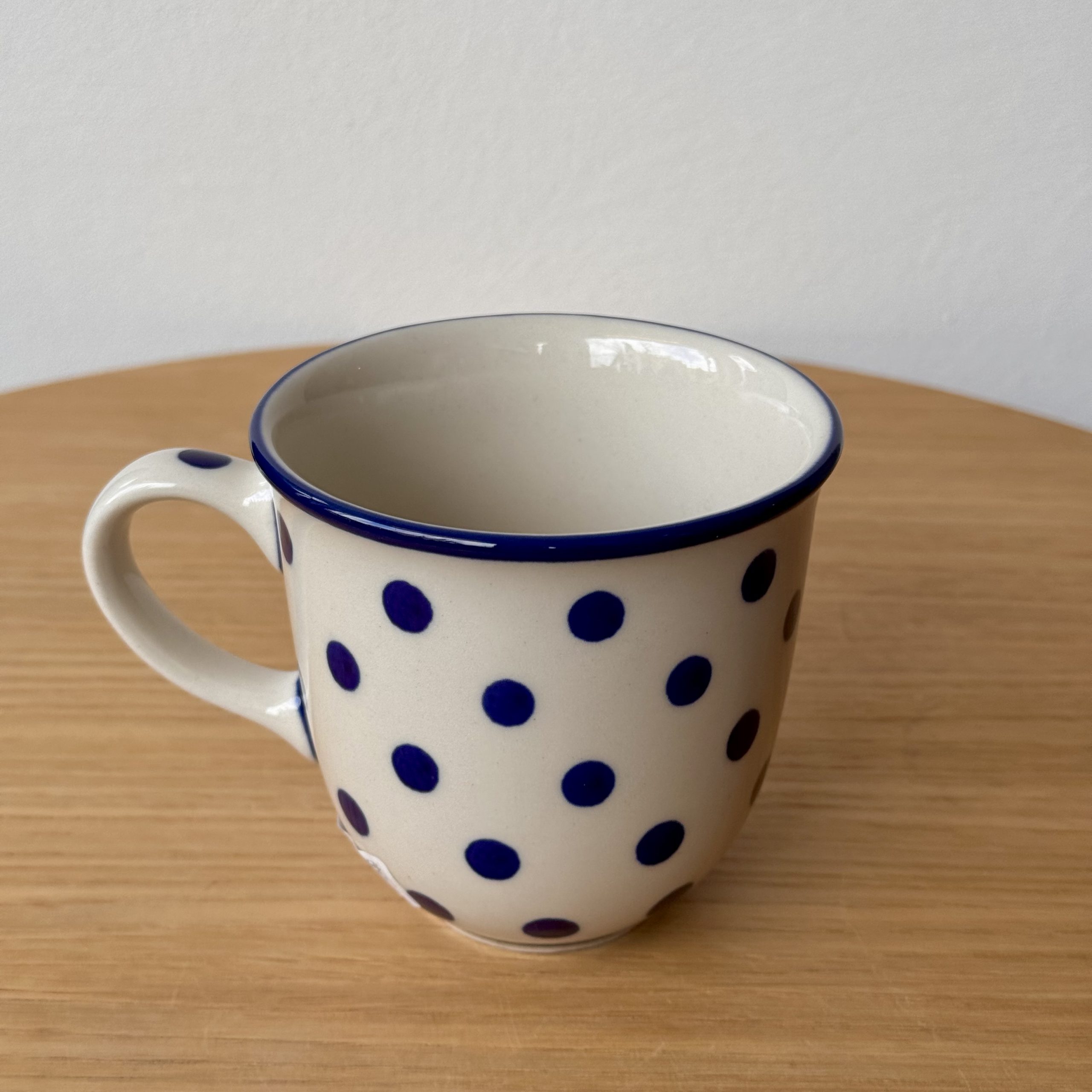 Kubek ceramiczny (824) - 300 ml - 2519X Kropki - obrazek 2