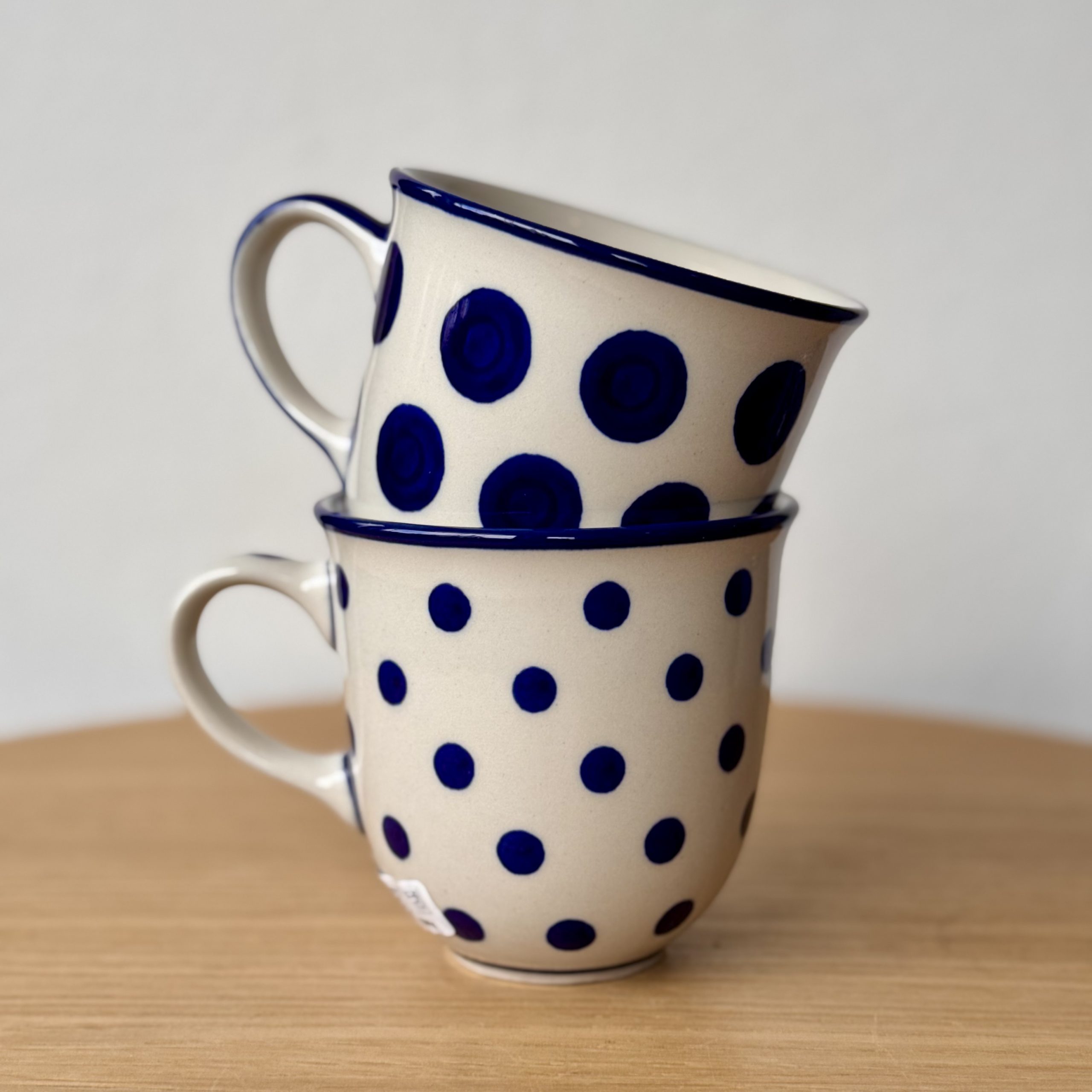 Kubek ceramiczny (824) - 300 ml - 2519X Kropki - obrazek 3