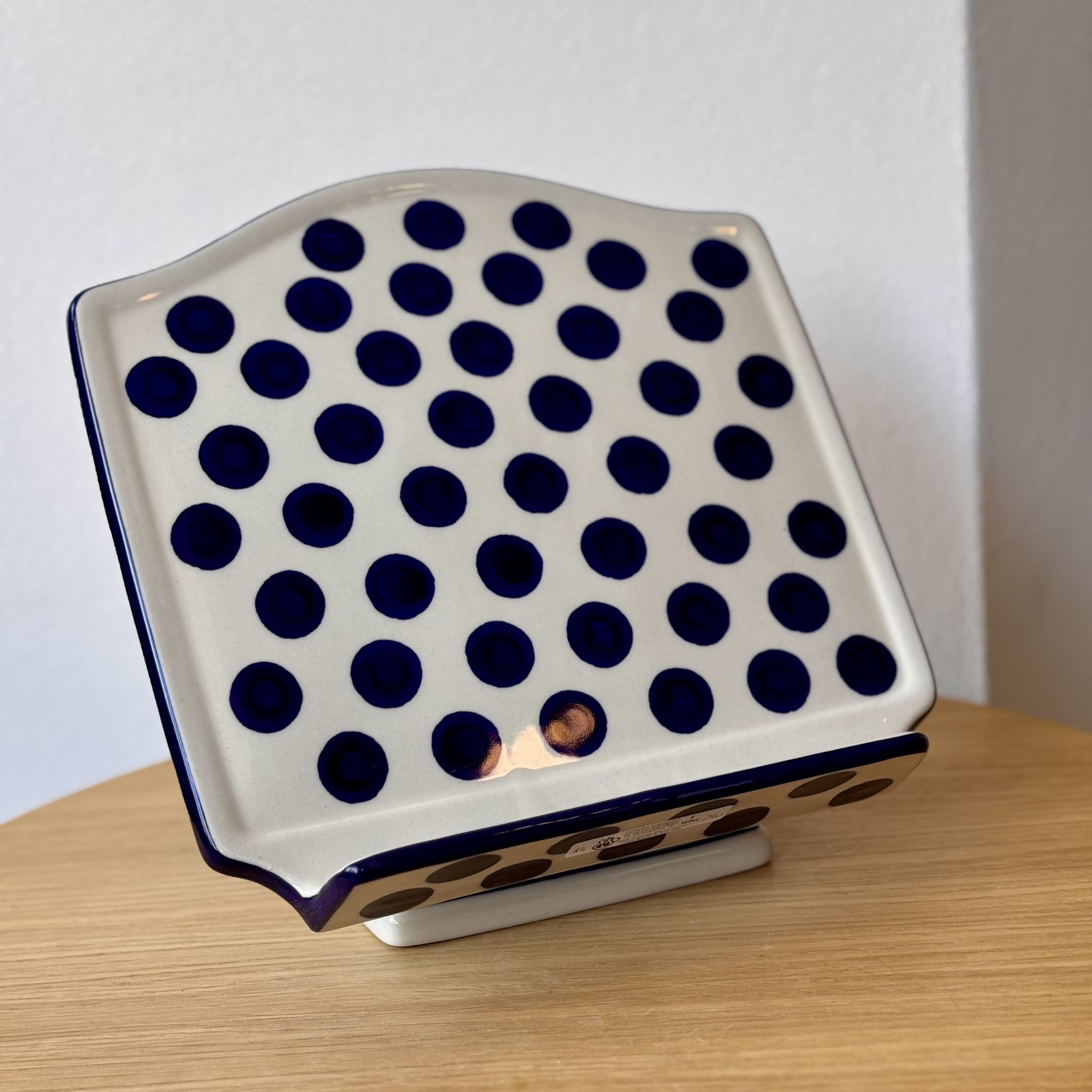 Podstawka pod książkę (881) - 24cmx17cm - 36X Grochy