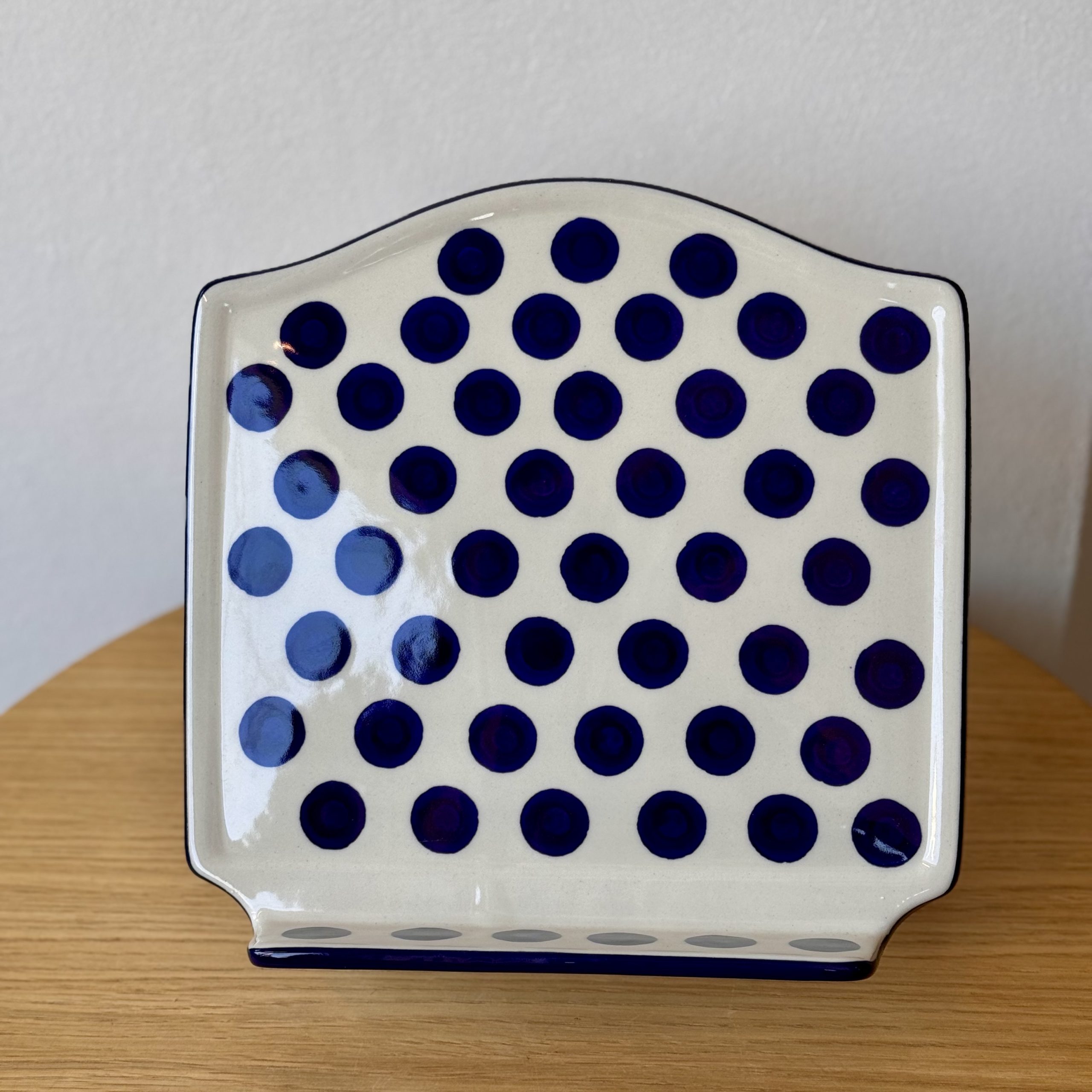 Podstawka pod książkę (881) - 24cmx17cm - 36X Grochy - obrazek 2