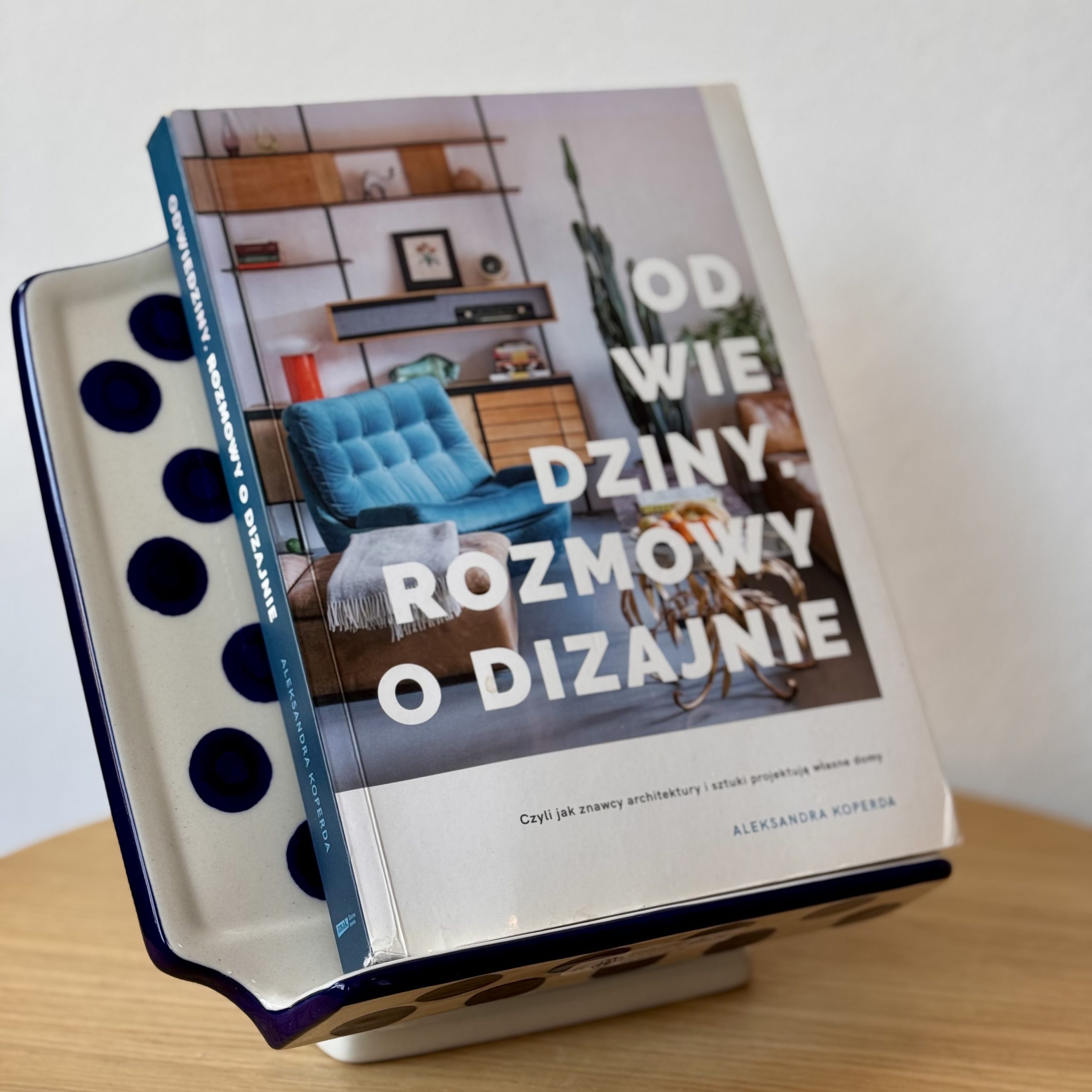 Podstawka pod książkę (881) - 24cmx17cm - 36X Grochy - obrazek 4