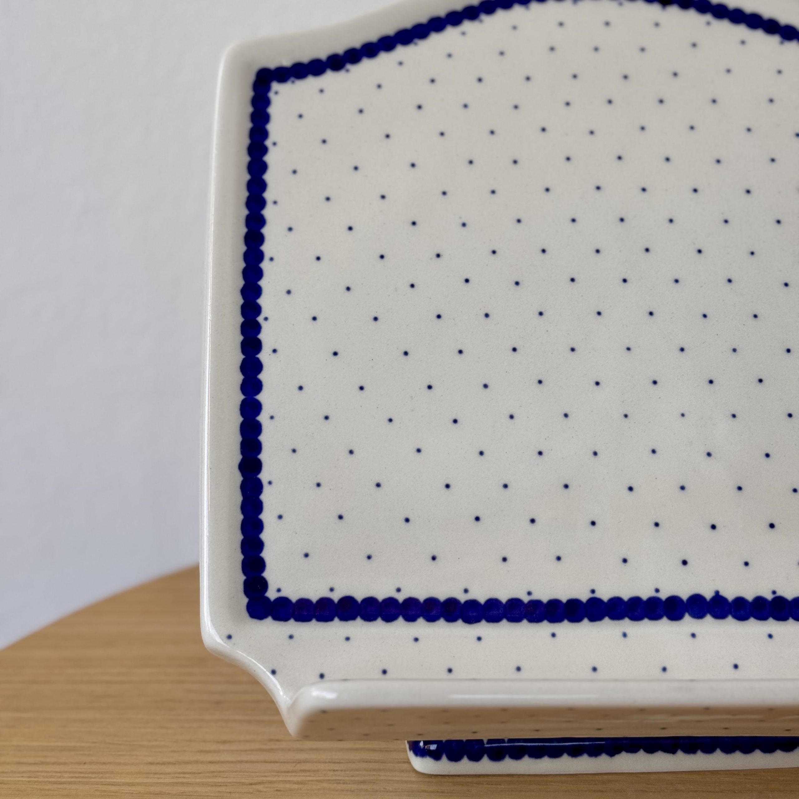 Podstawka pod książkę (881) - 24cmx17cm - 61A Mini kropka niebieska - obrazek 3