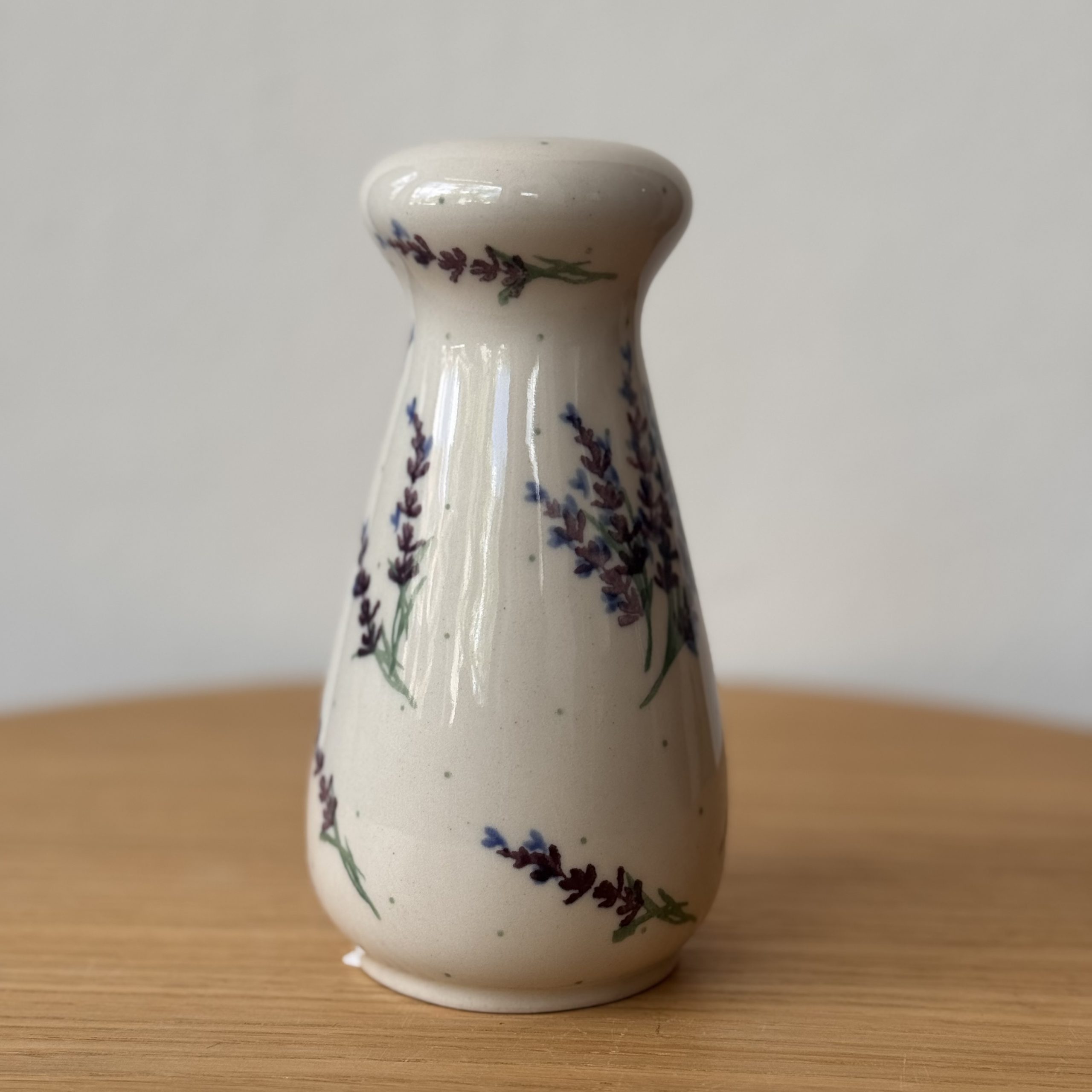 Pojemnik na sól (977) - wys 14,5 cm - 3308X Lawenda