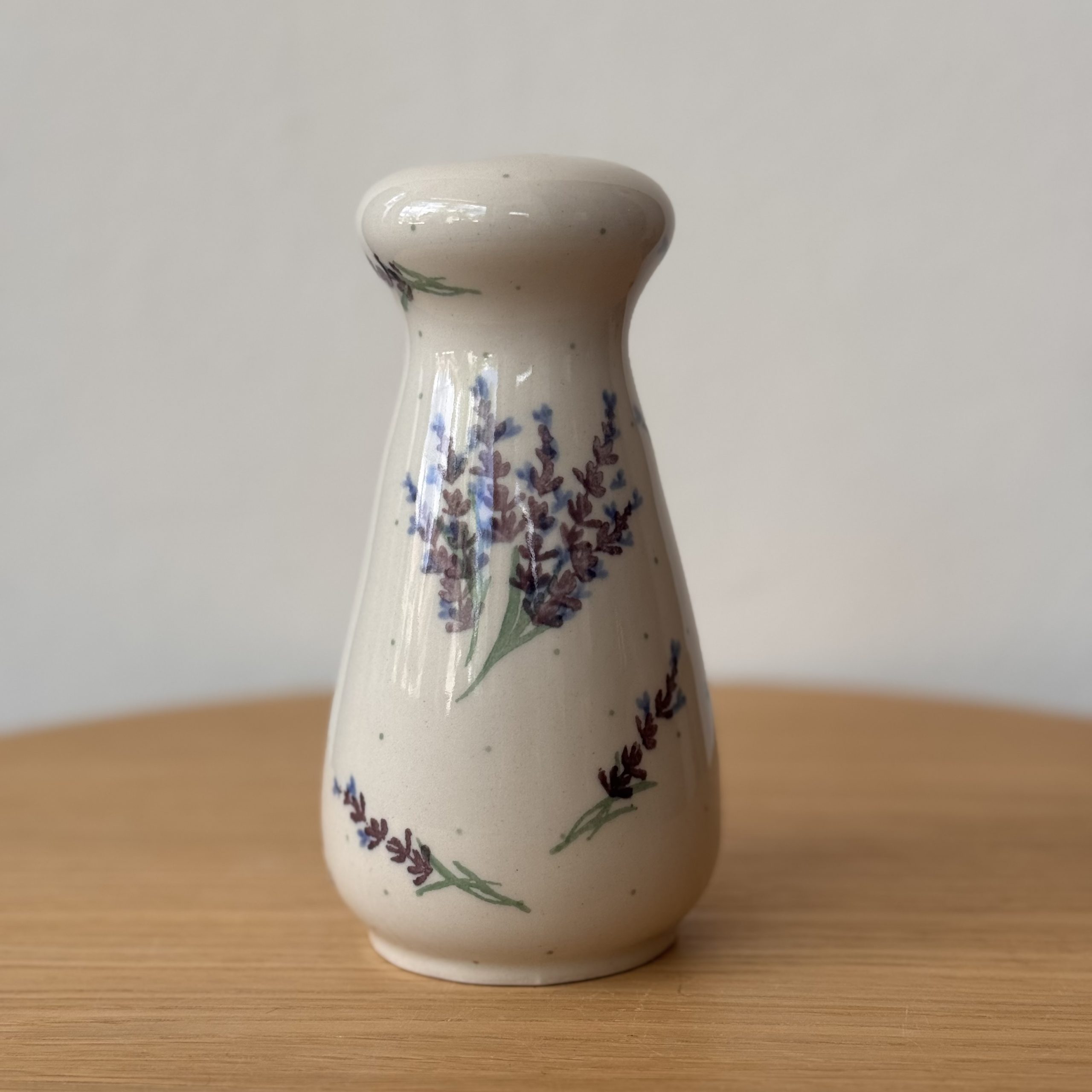 Pojemnik na sól (977) - wys 14,5 cm - 3308X Lawenda - obrazek 2
