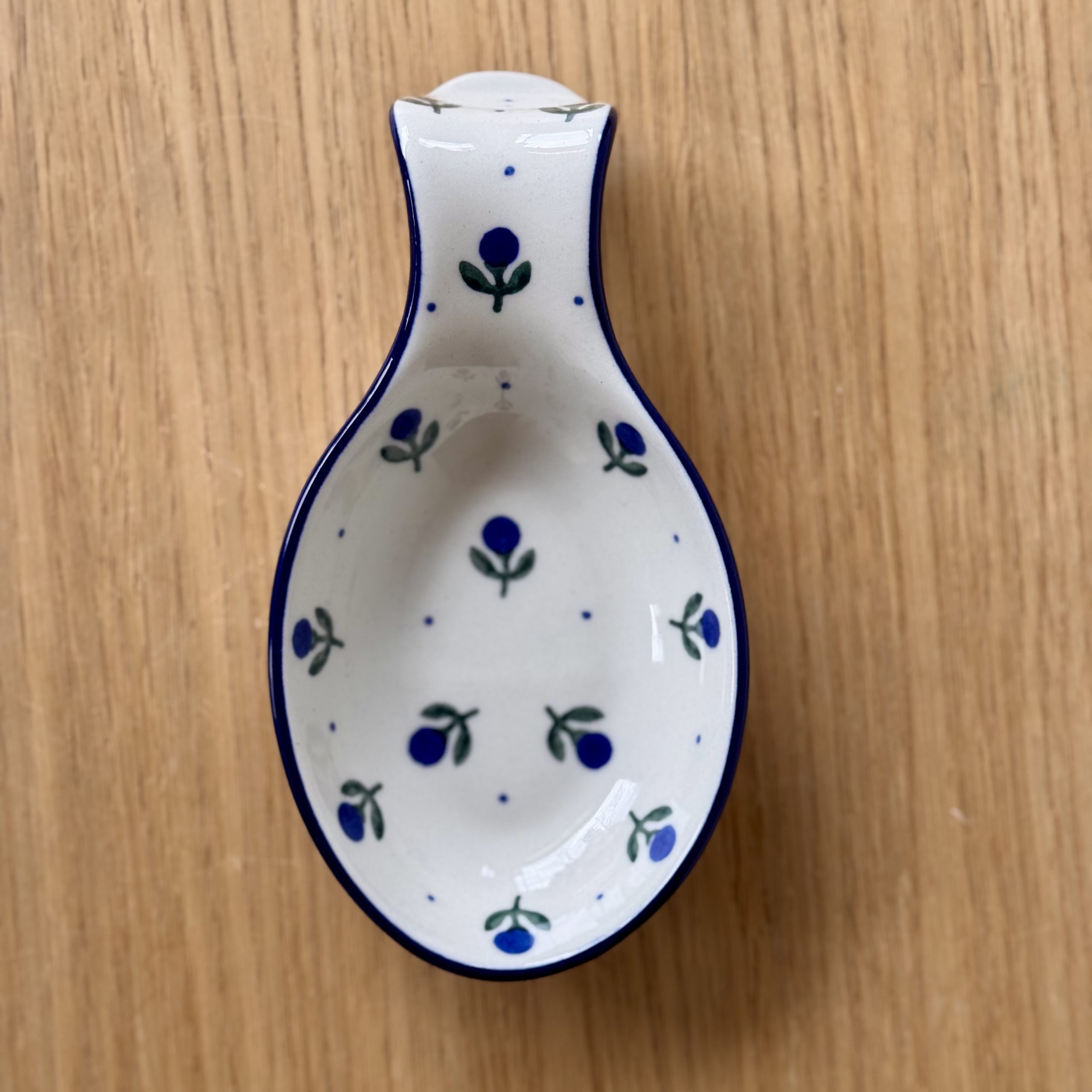 Podstawka pod łyżkę (A26) - 17,5 cm - 135X Borówka - obrazek 3