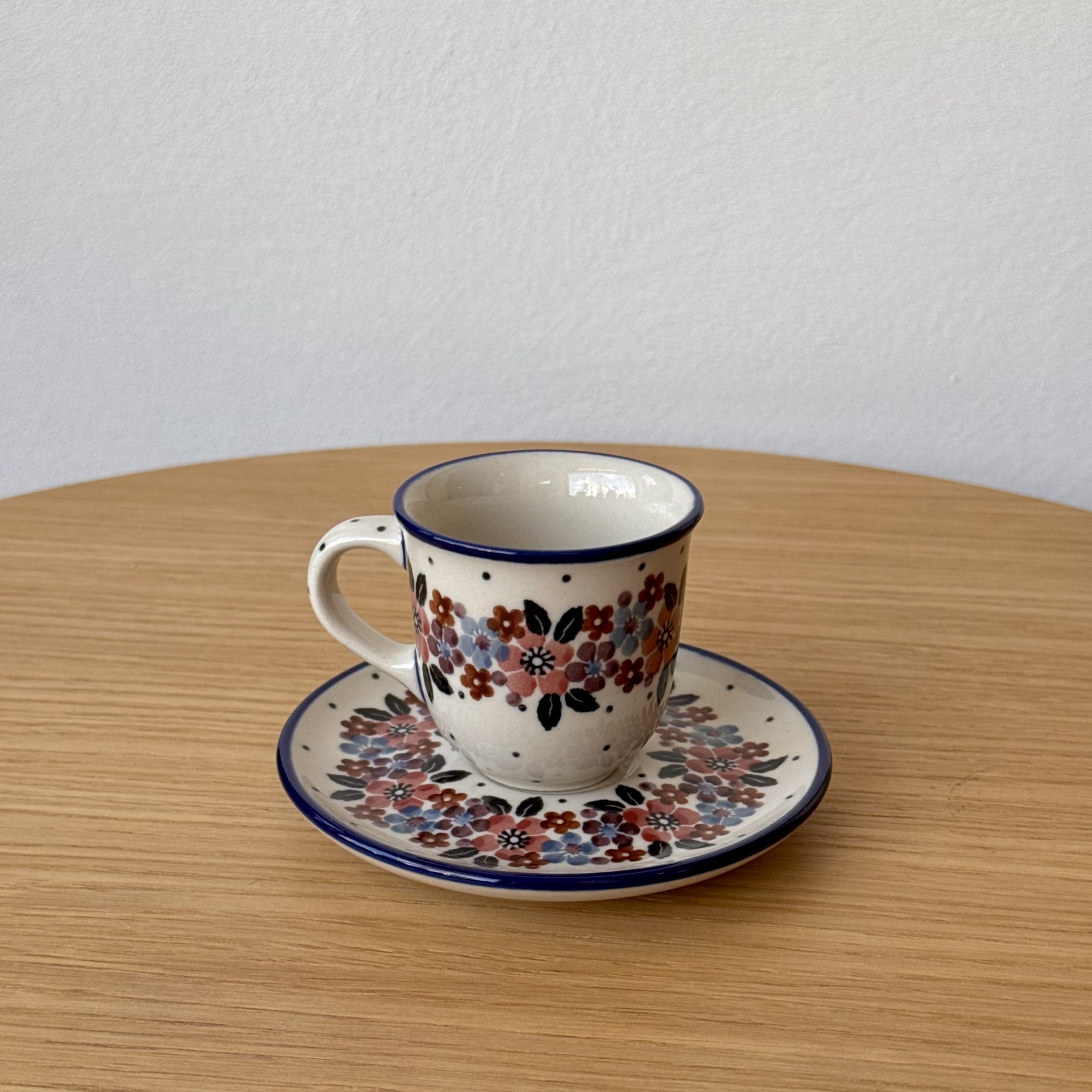 Filiżanka ze spodkiem espresso (B10) - 60 ml - 2067X Retro - obrazek 2