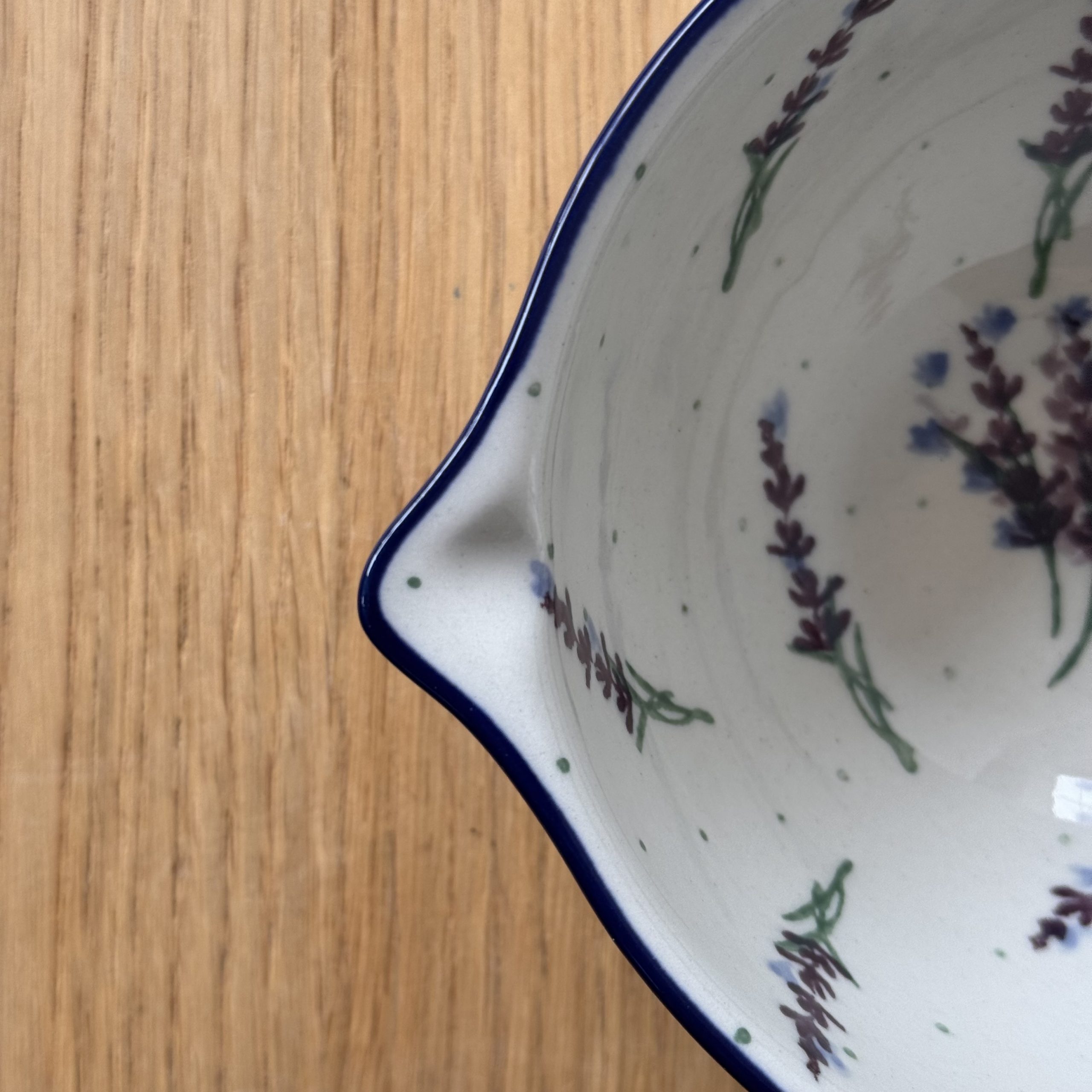 Miska z dziobkiem (B14) - śr 14,5cm - 3308X Lawenda - obrazek 4