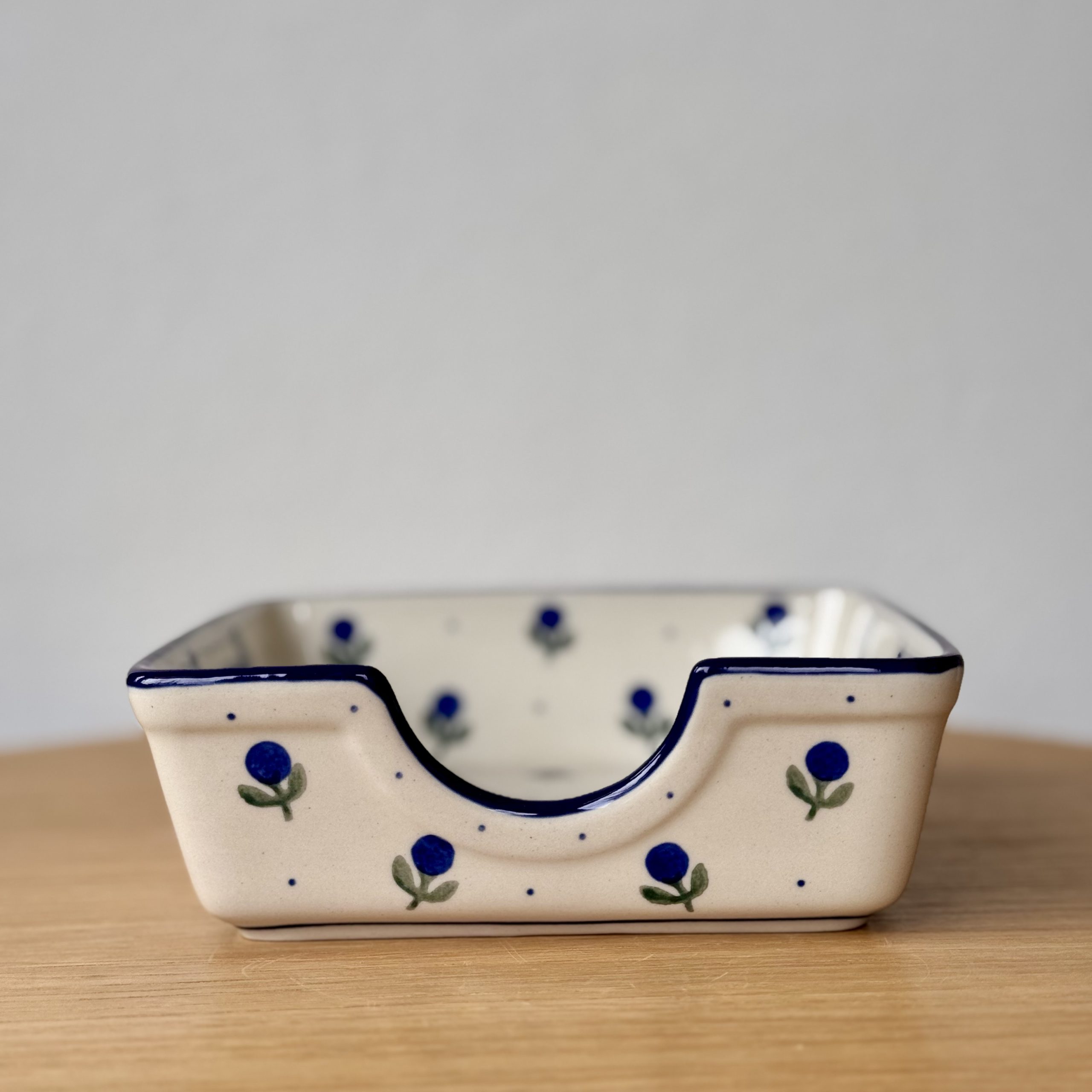 Serwetnik (B39) - 15,5cmx15,5cm - 135X Borówka - obrazek 2