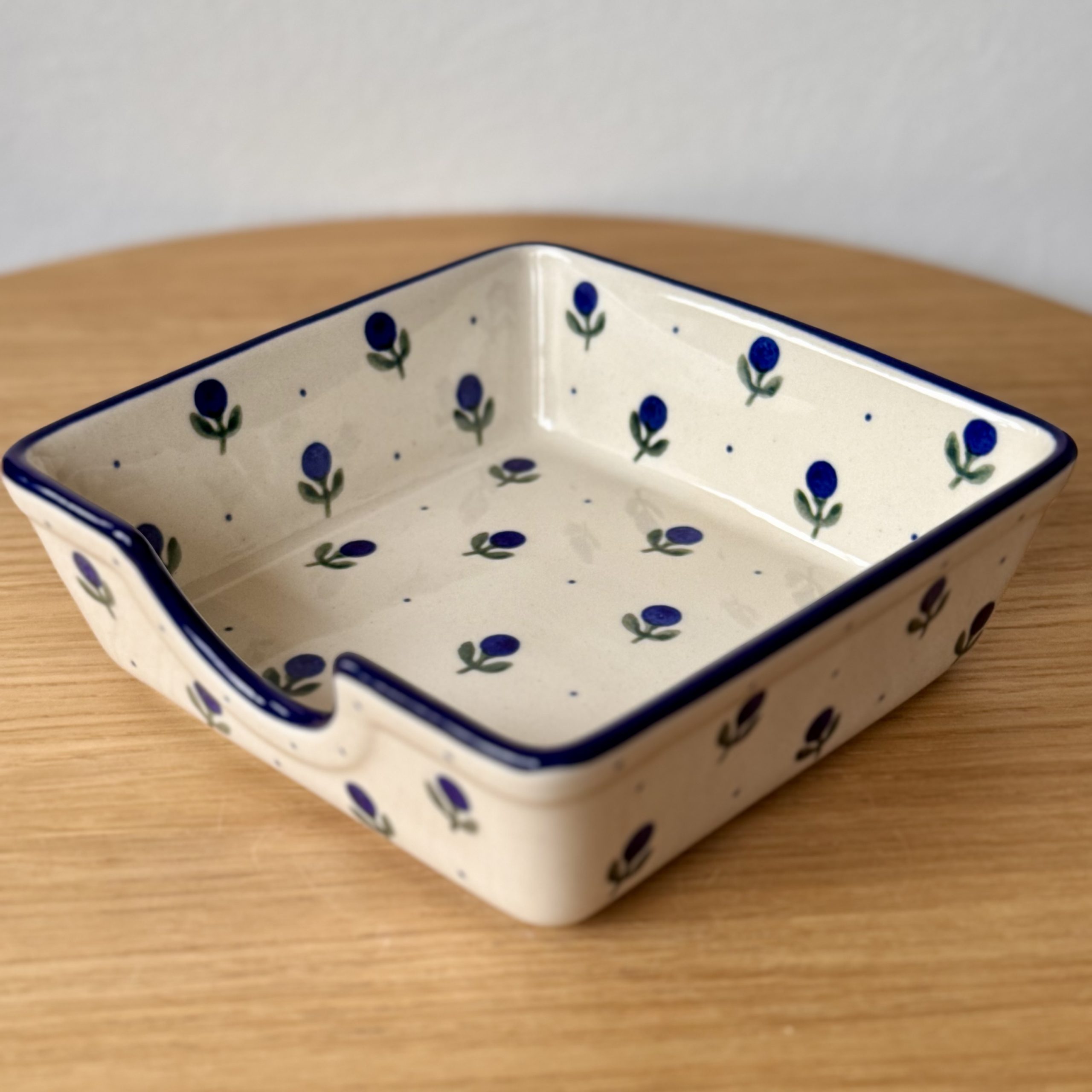 Serwetnik (B39) - 15,5cmx15,5cm - 135X Borówka - obrazek 3
