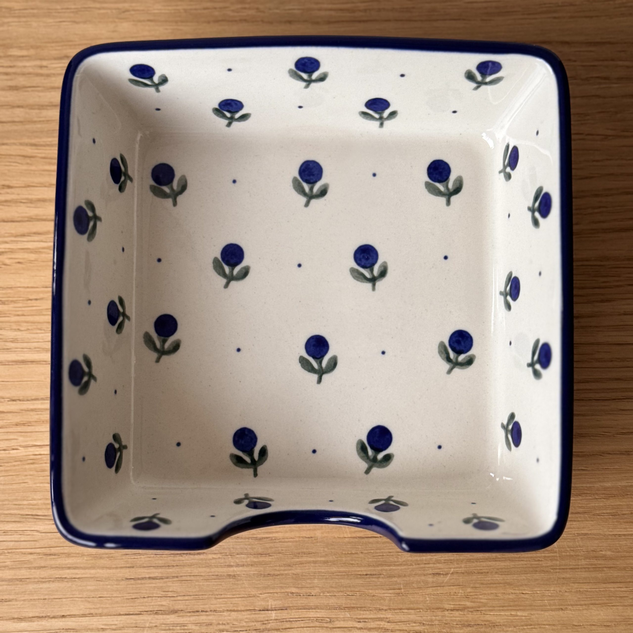 Serwetnik (B39) - 15,5cmx15,5cm - 135X Borówka - obrazek 4
