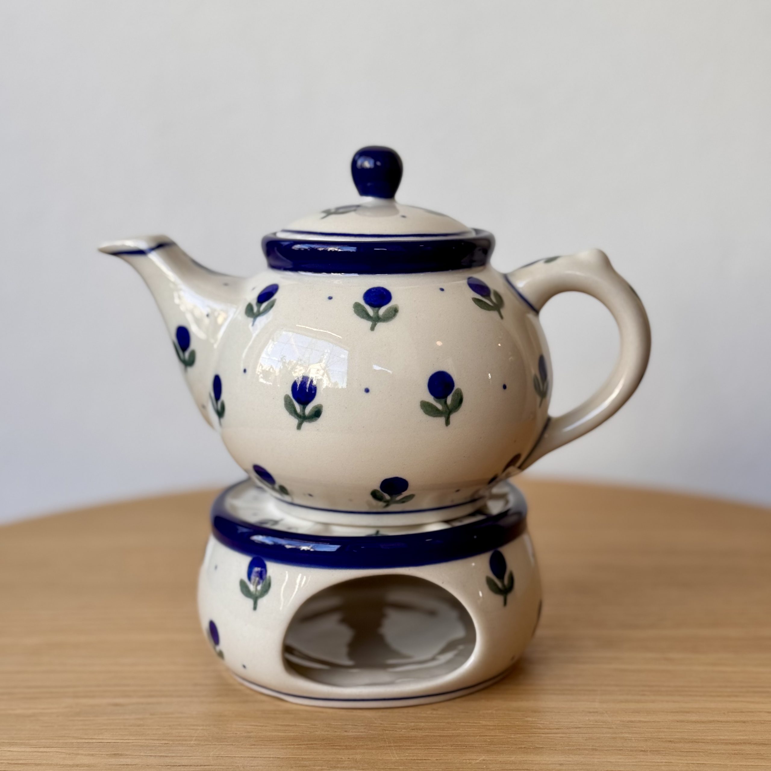 Czajnik z podgrzewaczem (B42) - 400 ml - 135X Borówka