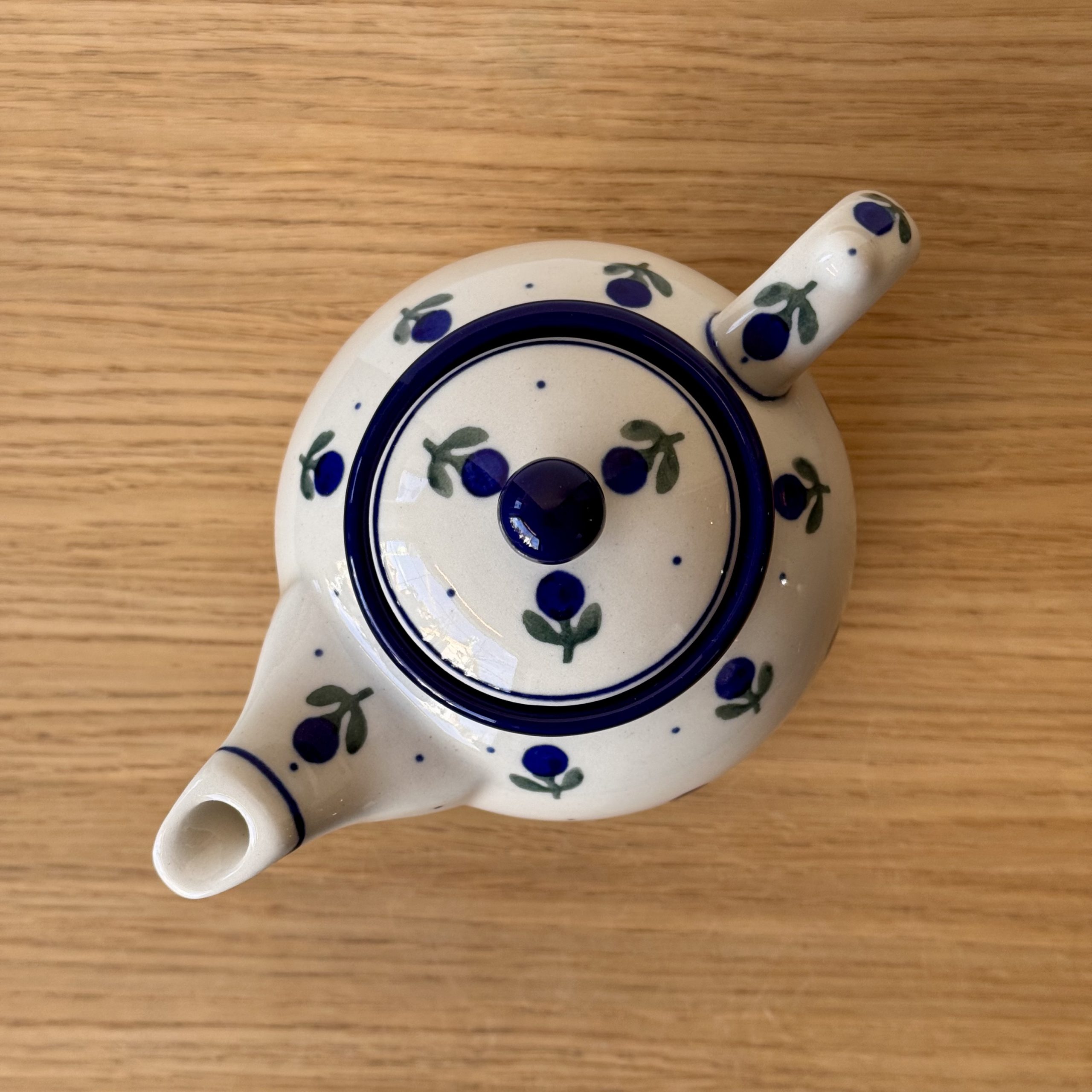 Czajnik z podgrzewaczem (B42) - 400 ml - 135X Borówka - obrazek 4