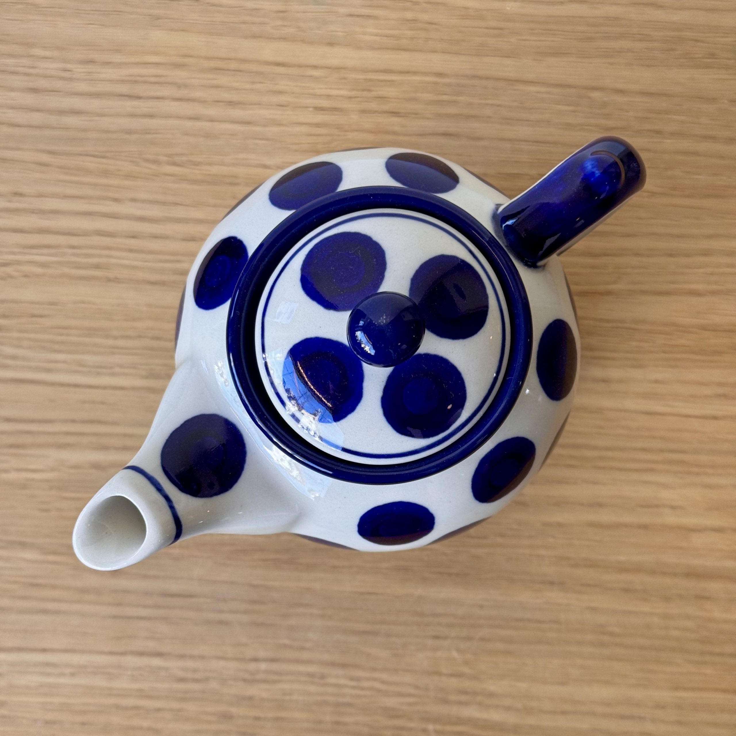 Czajnik z podgrzewaczem (B42) - 400 ml - 36X Grochy - obrazek 5