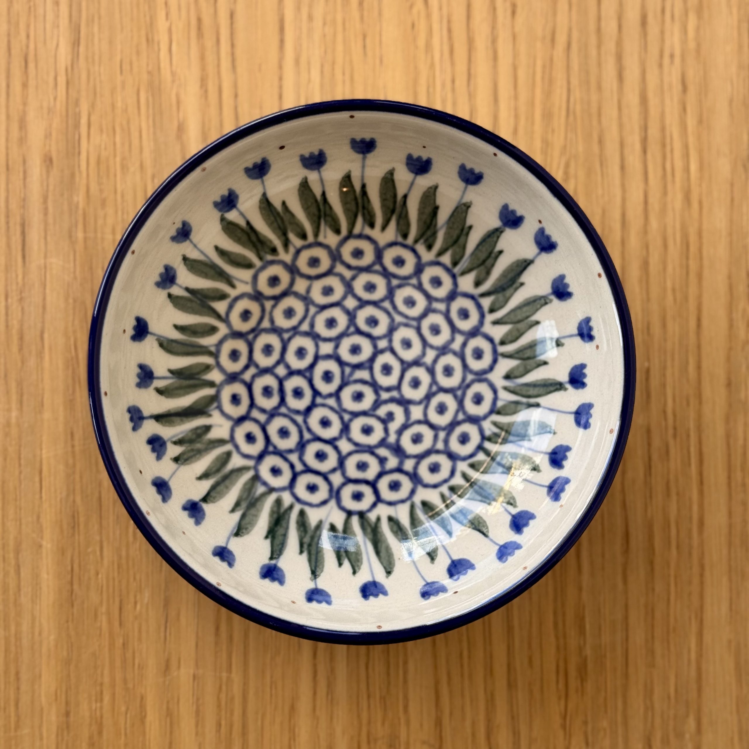 Miseczka ceramiczna (B89) - śr 13cm - 490AX Tulipany - obrazek 2
