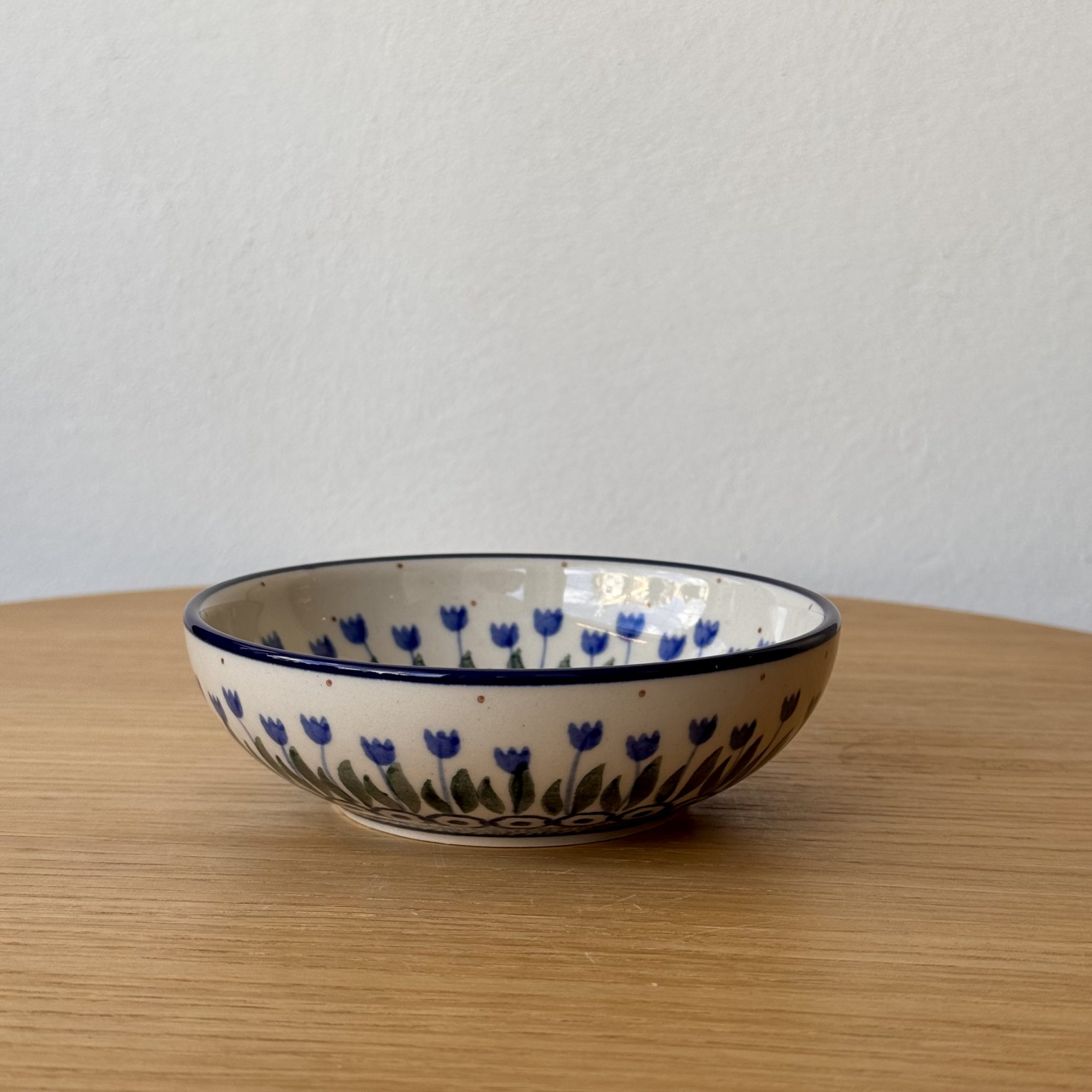 Miseczka ceramiczna (B89) - śr 13cm - 490AX Tulipany