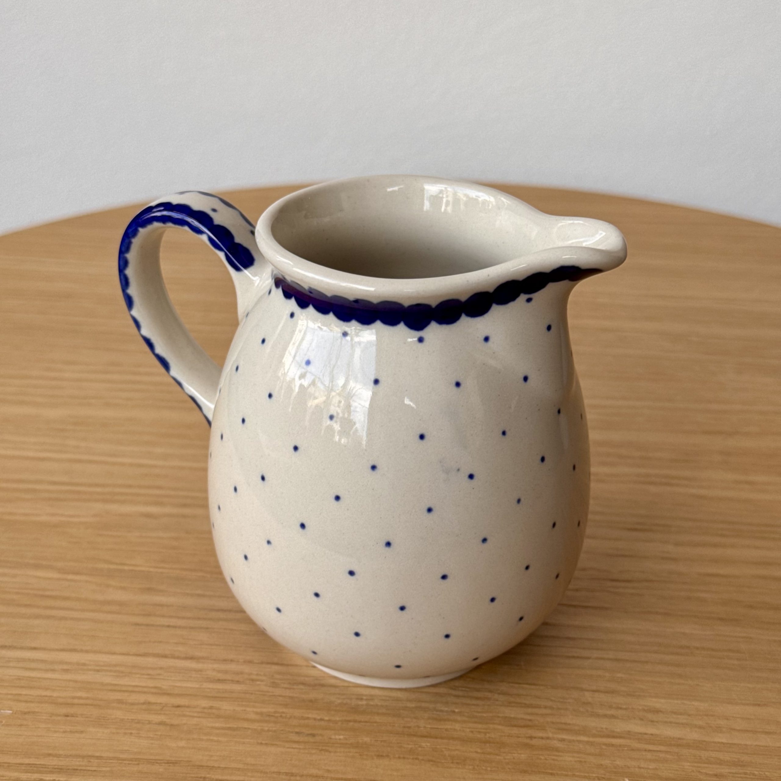 Mlecznik (B84) - 350 ml - 61A Mini kropka niebieska - obrazek 2