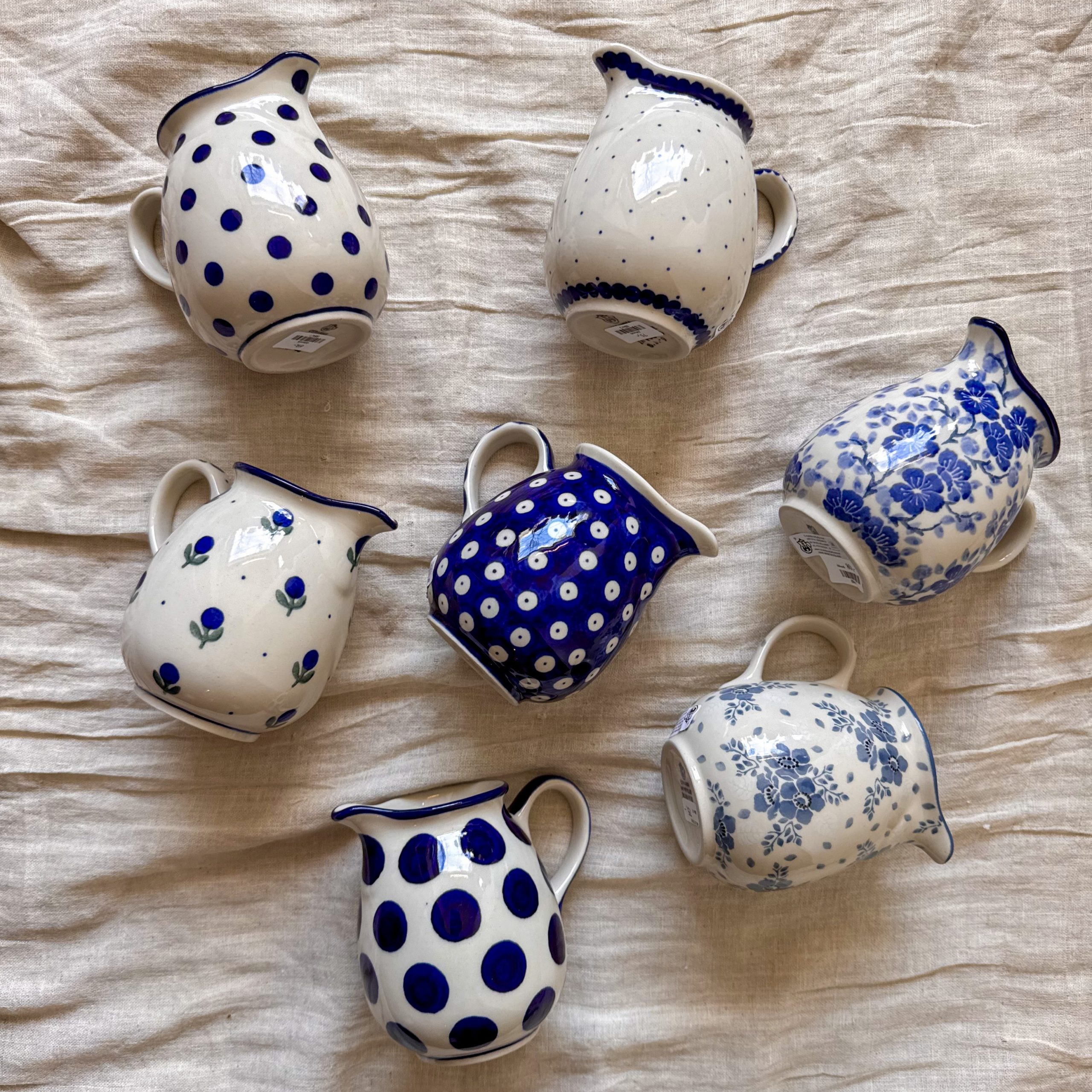 Mlecznik (B84) - 350 ml - 61A Mini kropka niebieska - obrazek 3