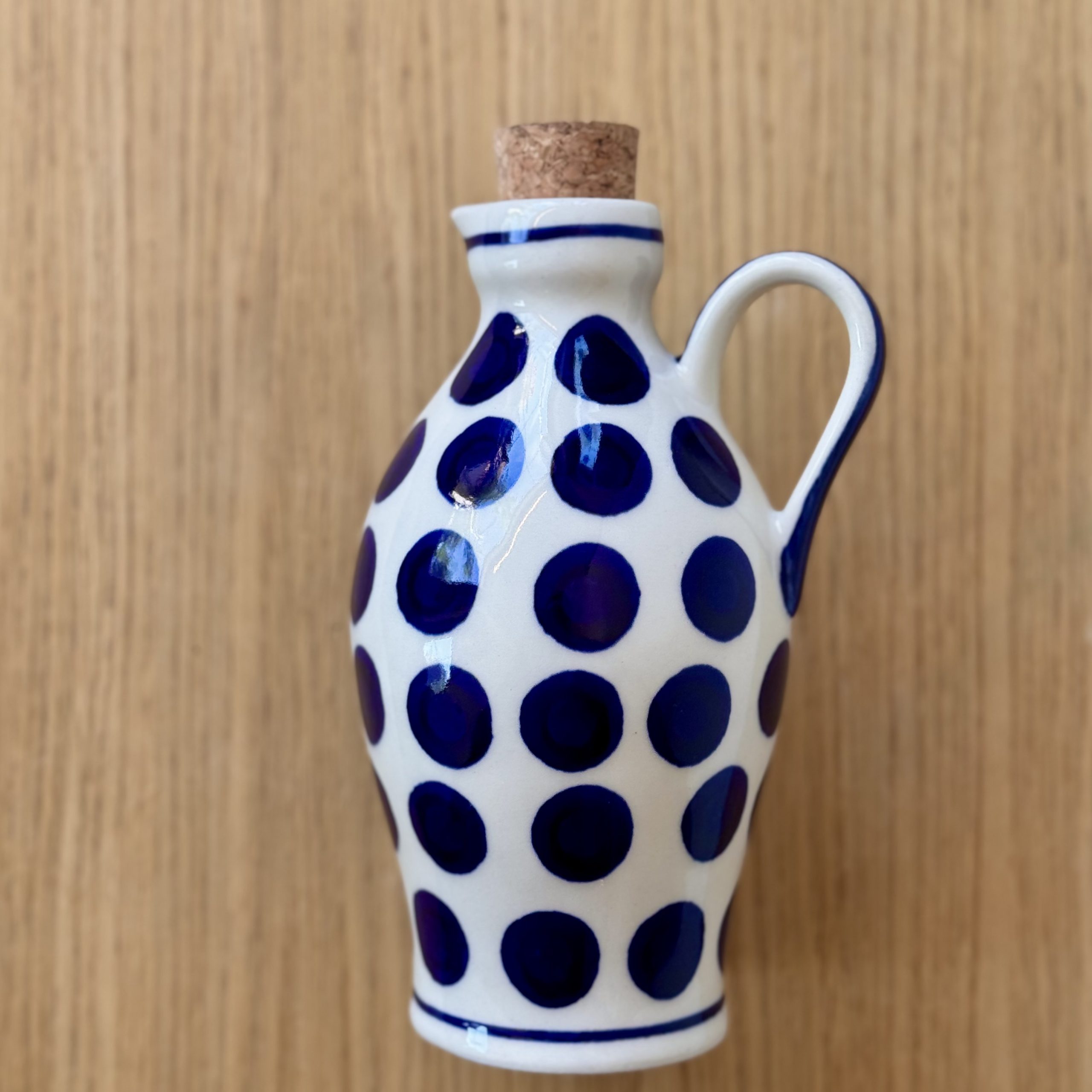 Butelka na oliwę (B85) - 500 ml - 36X Grochy - obrazek 4
