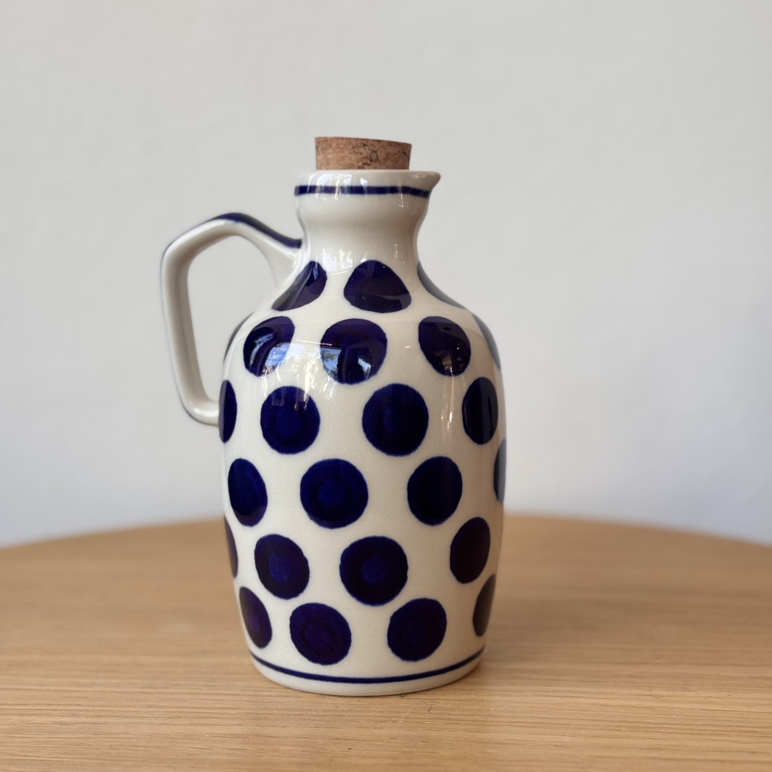 Butelka na oliwę (B86) - 500 ml - 36X Grochy