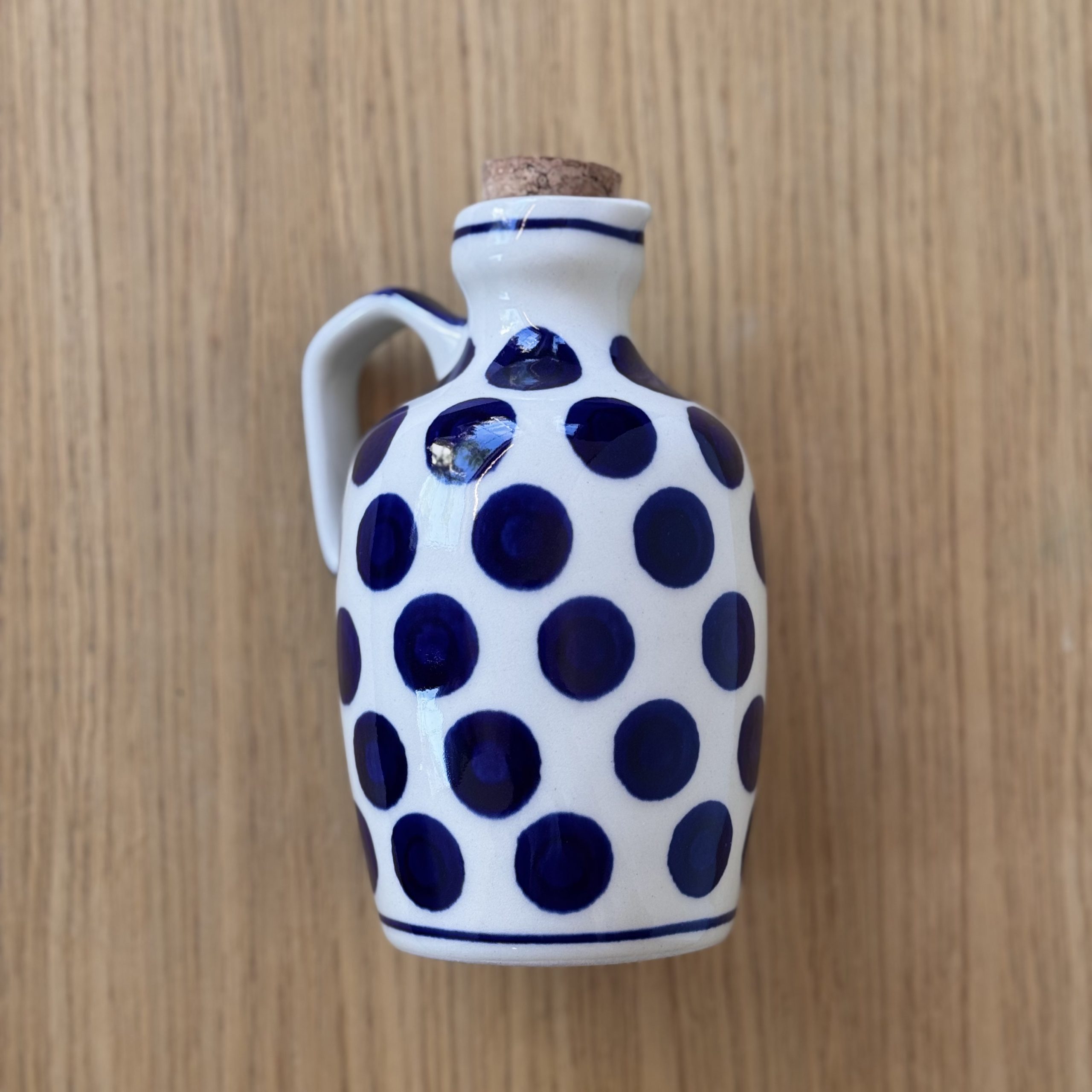 Butelka na oliwę (B86) - 500 ml - 36X Grochy - obrazek 3