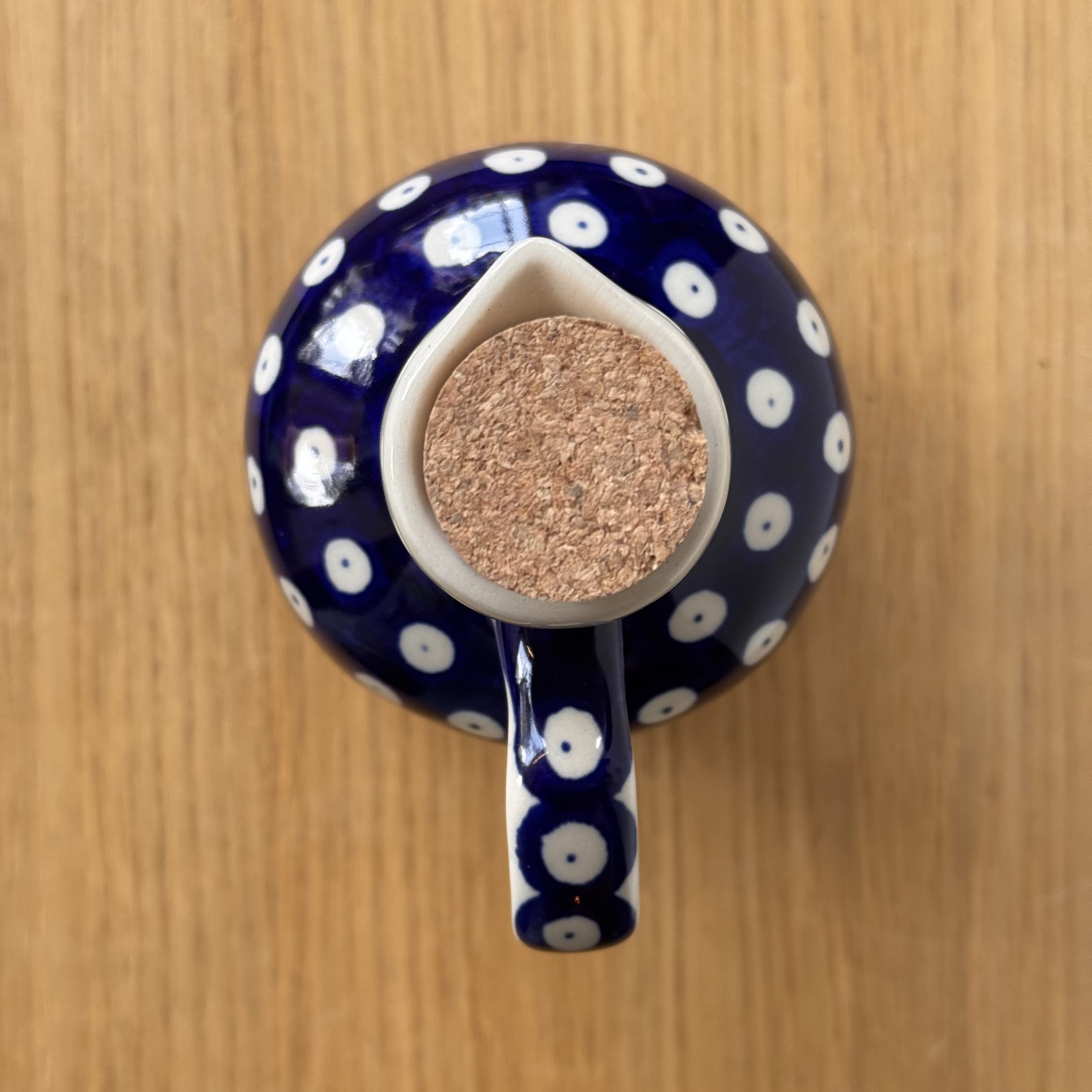 Butelka na oliwę (B86) - 500 ml - 70A Klasyczne kropki - obrazek 4