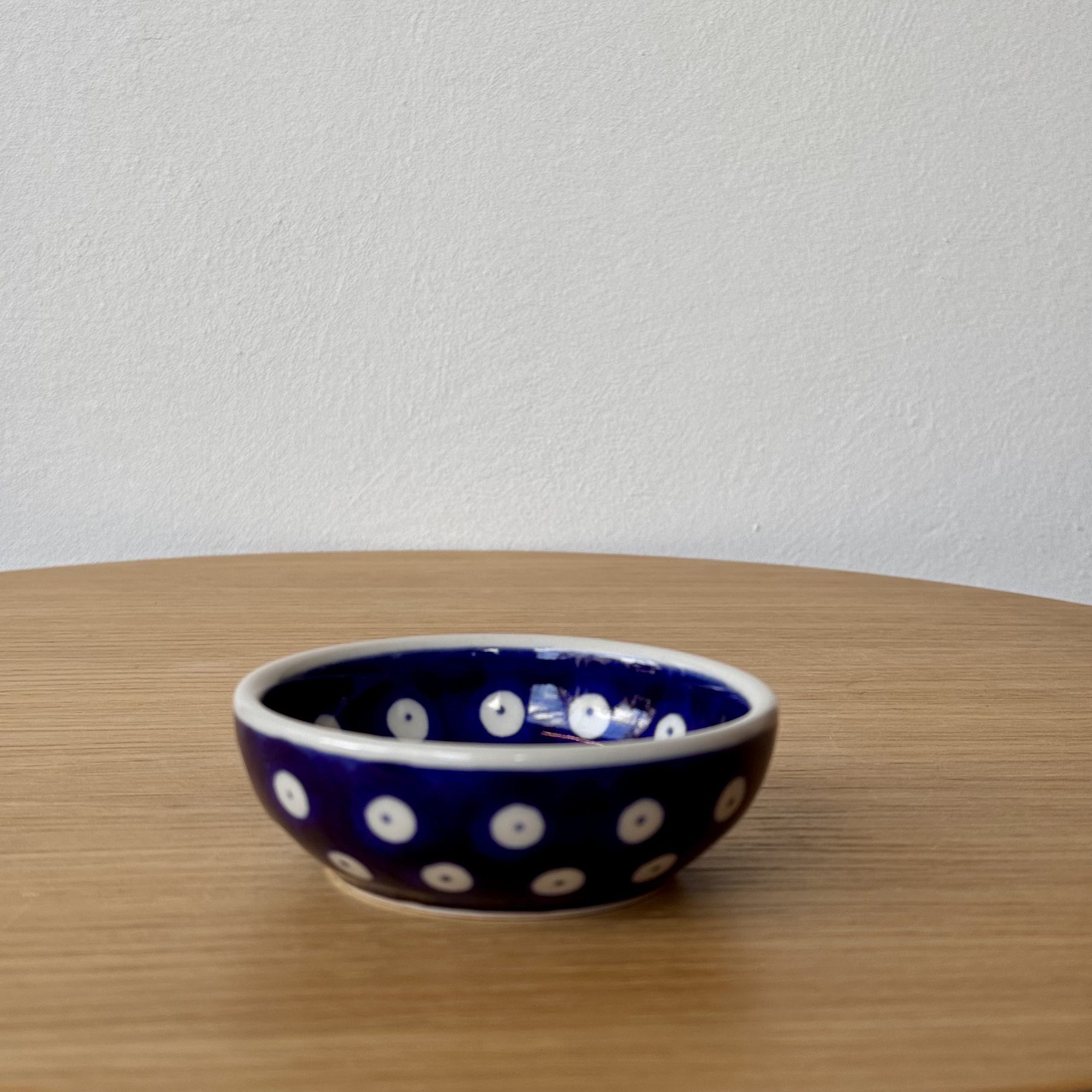 Miseczka ceramiczna (B88) - śr 9cm - 70A Klasyczne kropki