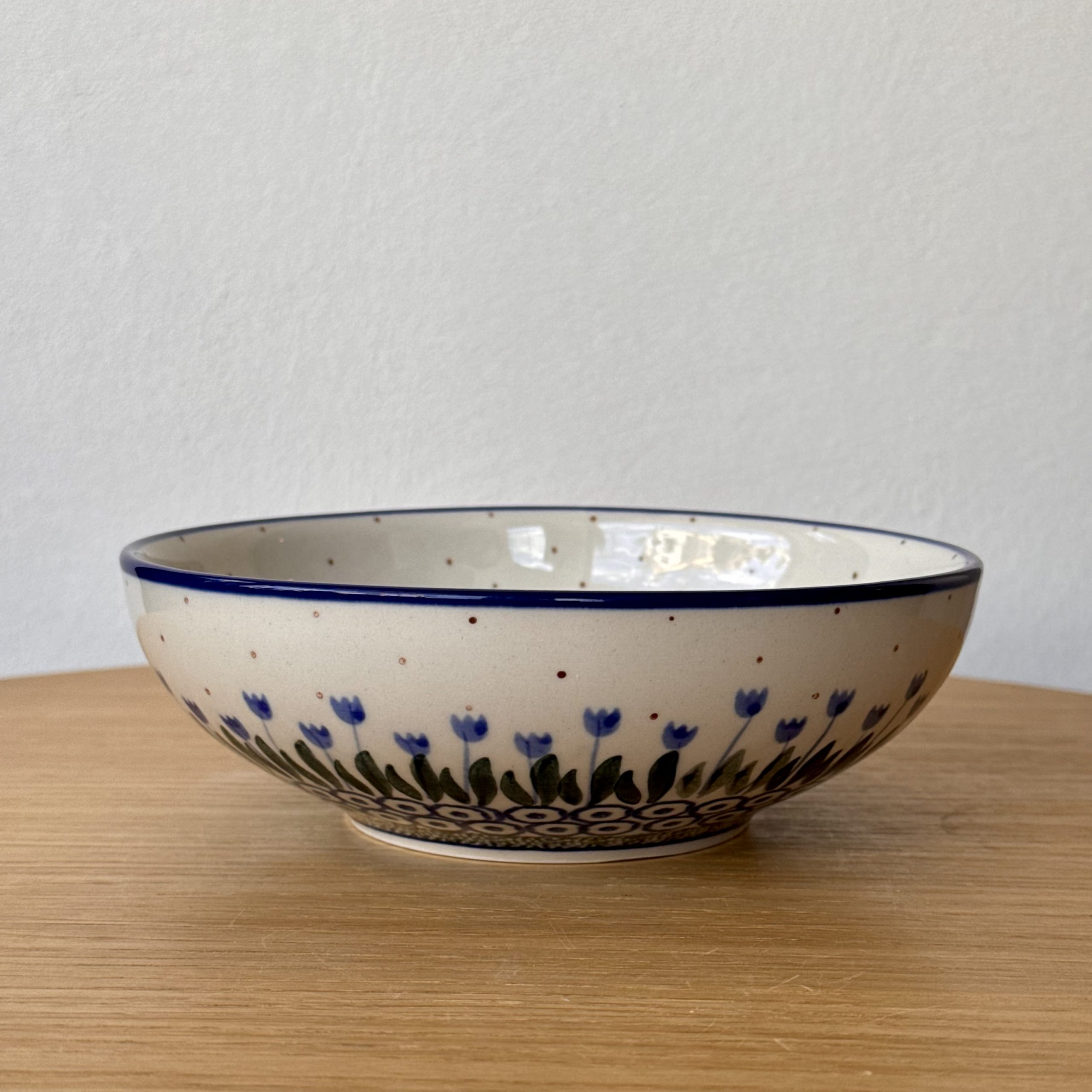 Miseczka ceramiczna (B90) - śr 17cm - 490AX Tulipany