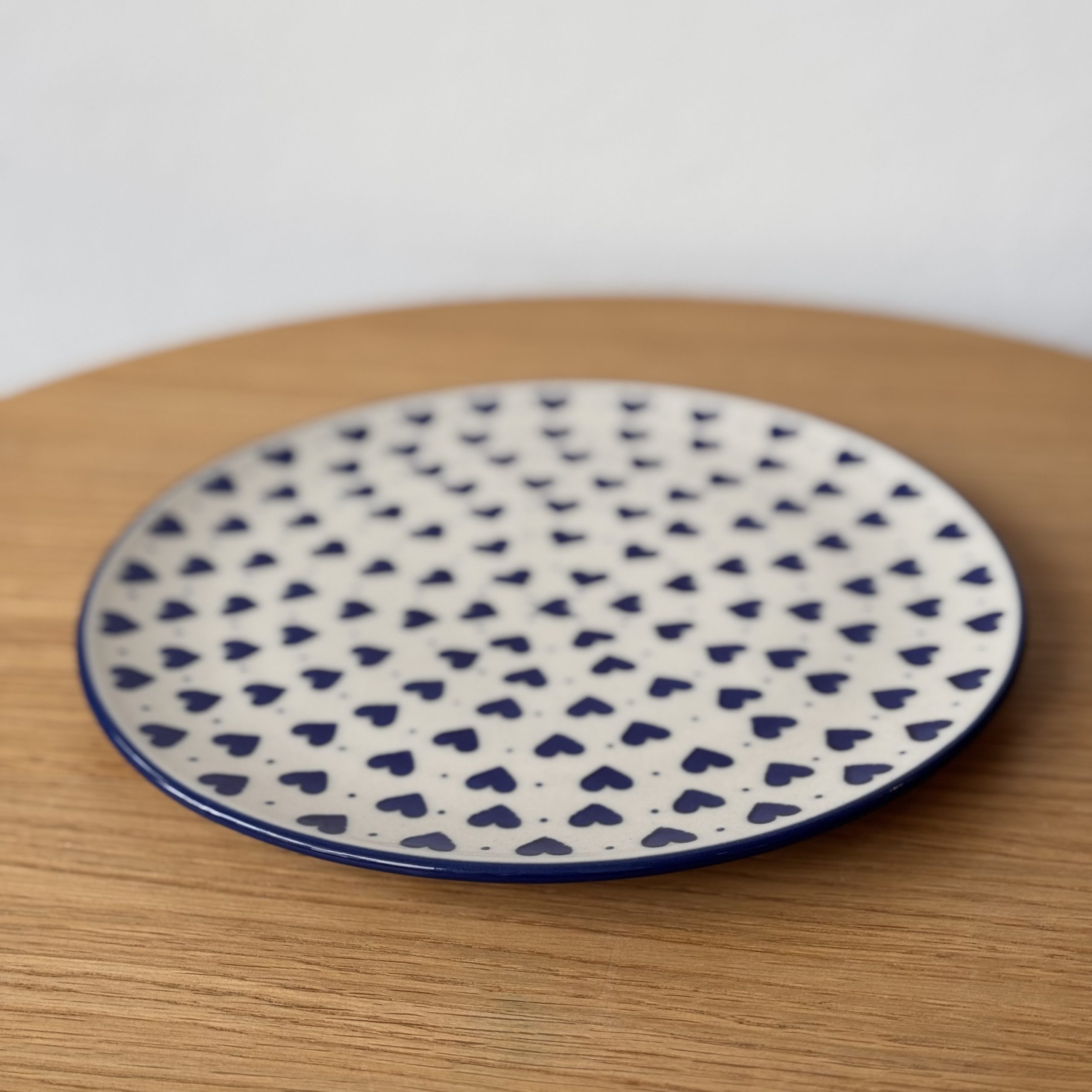 Talerz do tostów (C23) - śr 21,5 cm - 570BX Serduszka - obrazek 2
