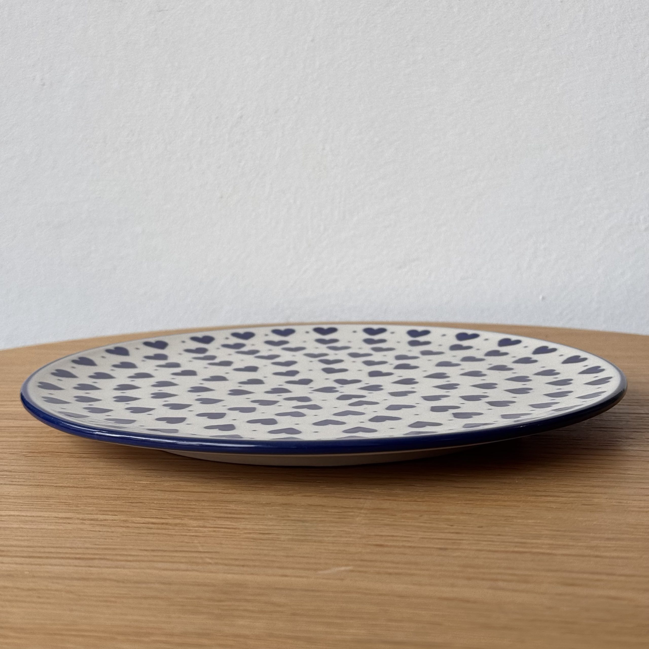 Talerz do tostów (C23) - śr 21,5 cm - 570BX Serduszka - obrazek 3