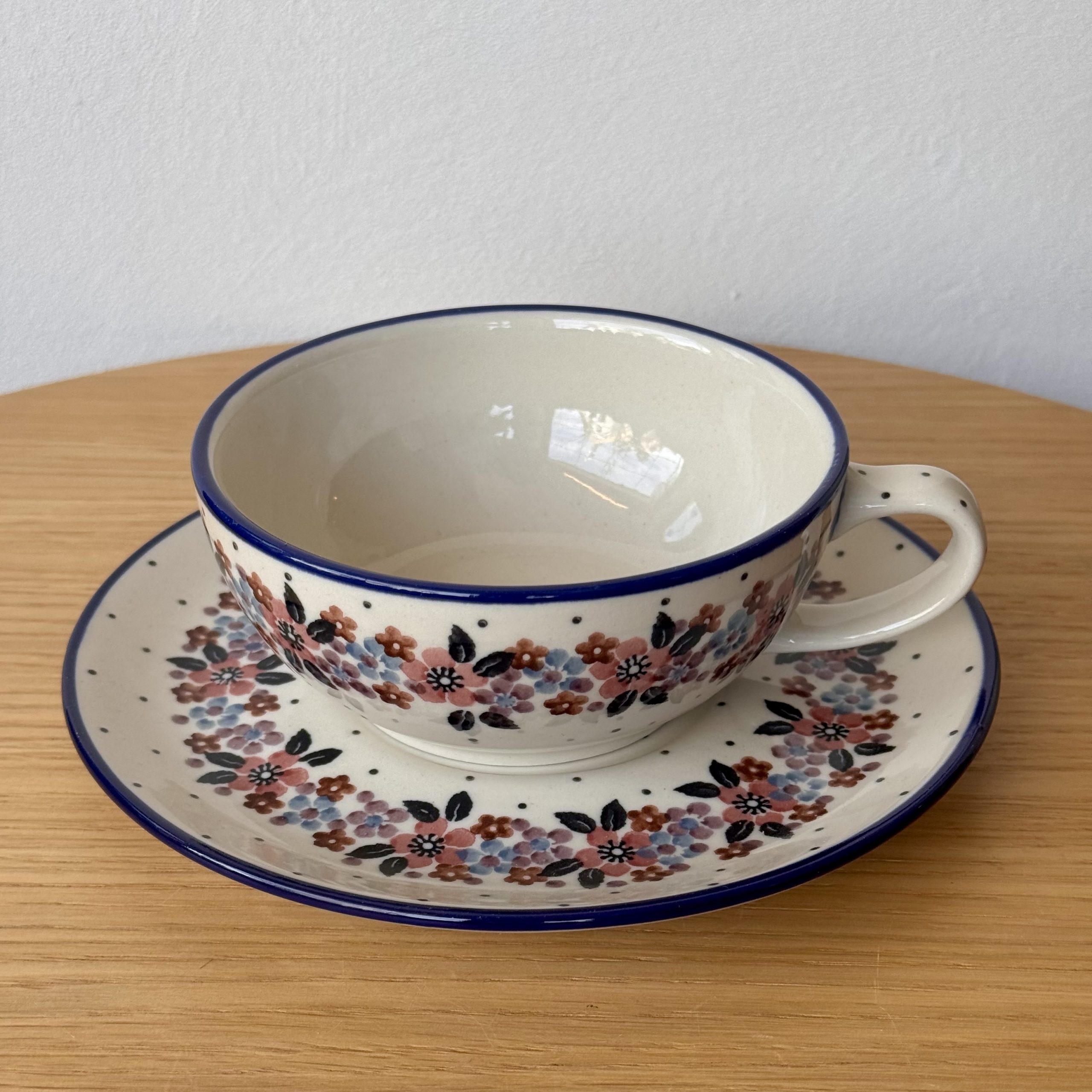 Filiżanka ze spodkiem (C31) - 250 ml - 2067X Retro - obrazek 2