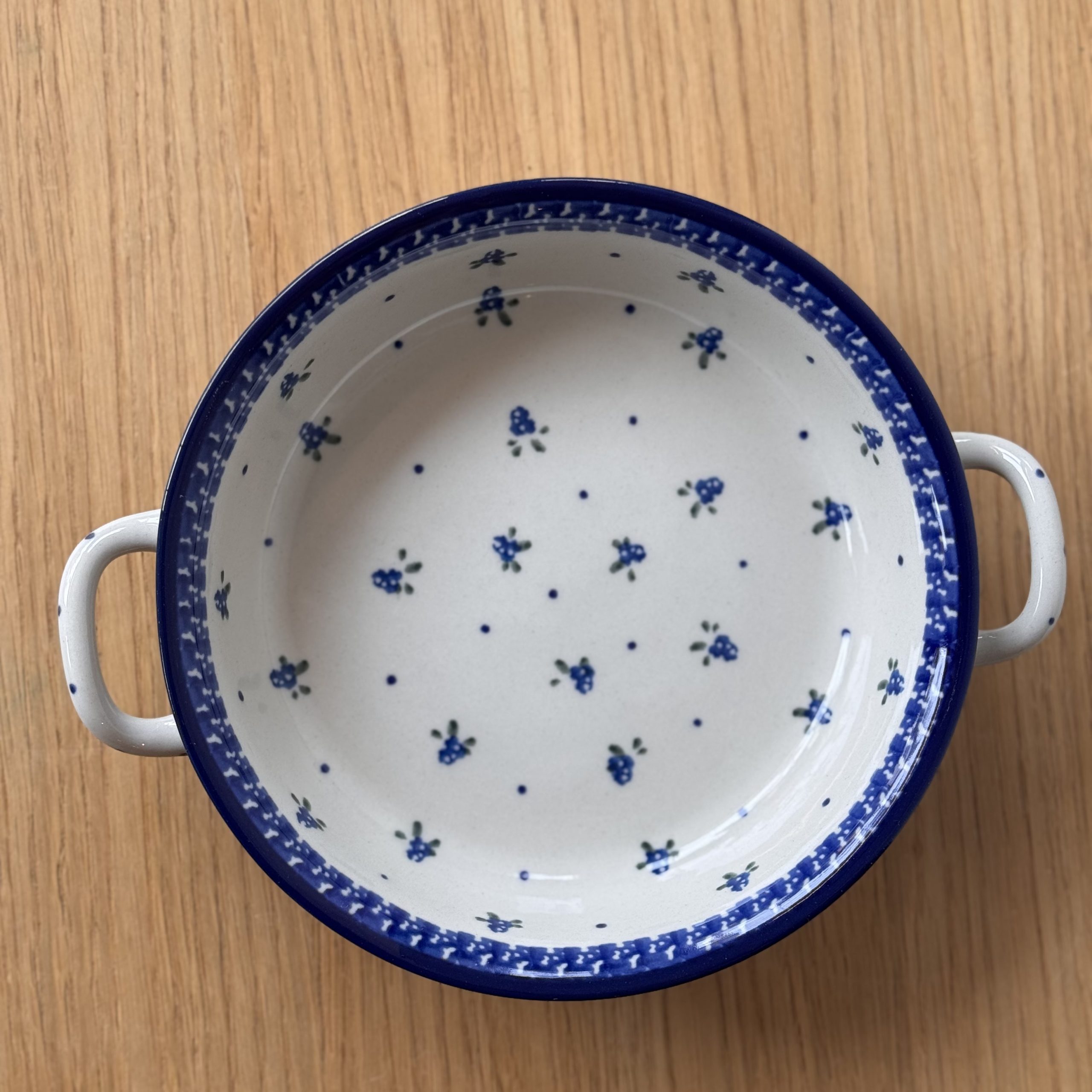Zapiekanka (C40) - śr 17 cm - 399X Niezapominajki - obrazek 4